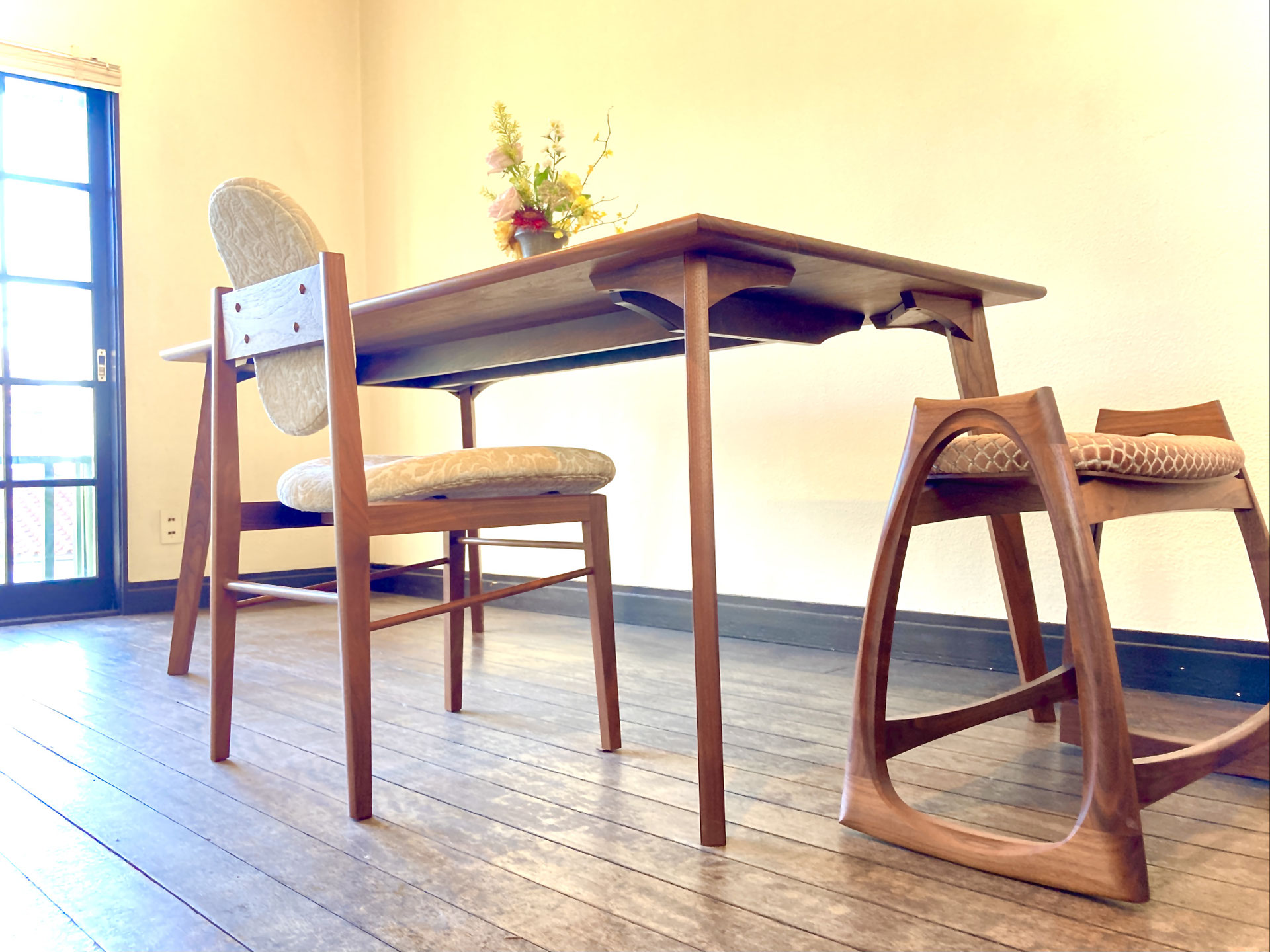 無垢テーブル・無垢家具・オーダー家具 - 横浜の蓮華草元町工房