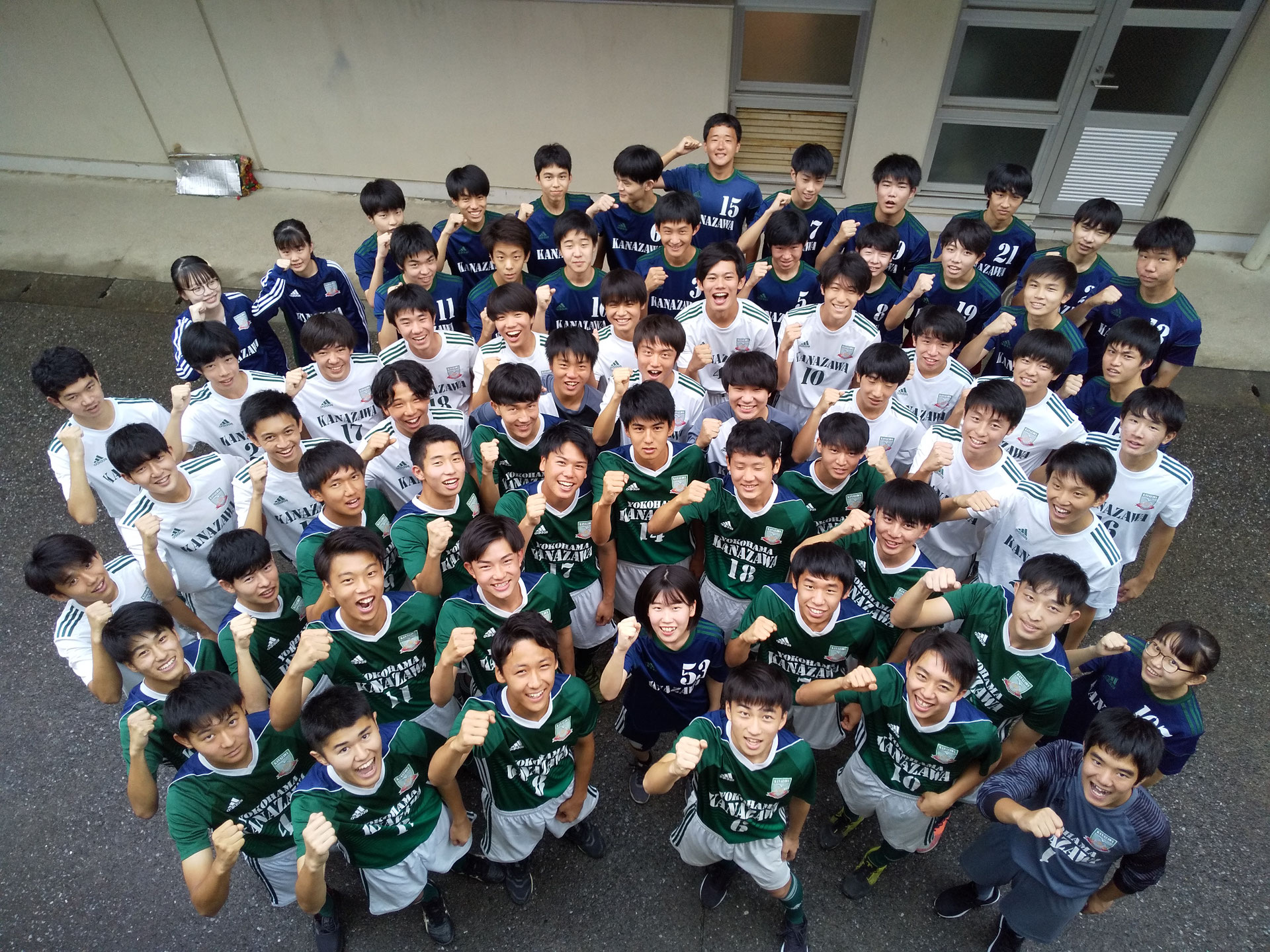 選手＆マネージャー 横浜市立金沢高校サッカー部ホームページ