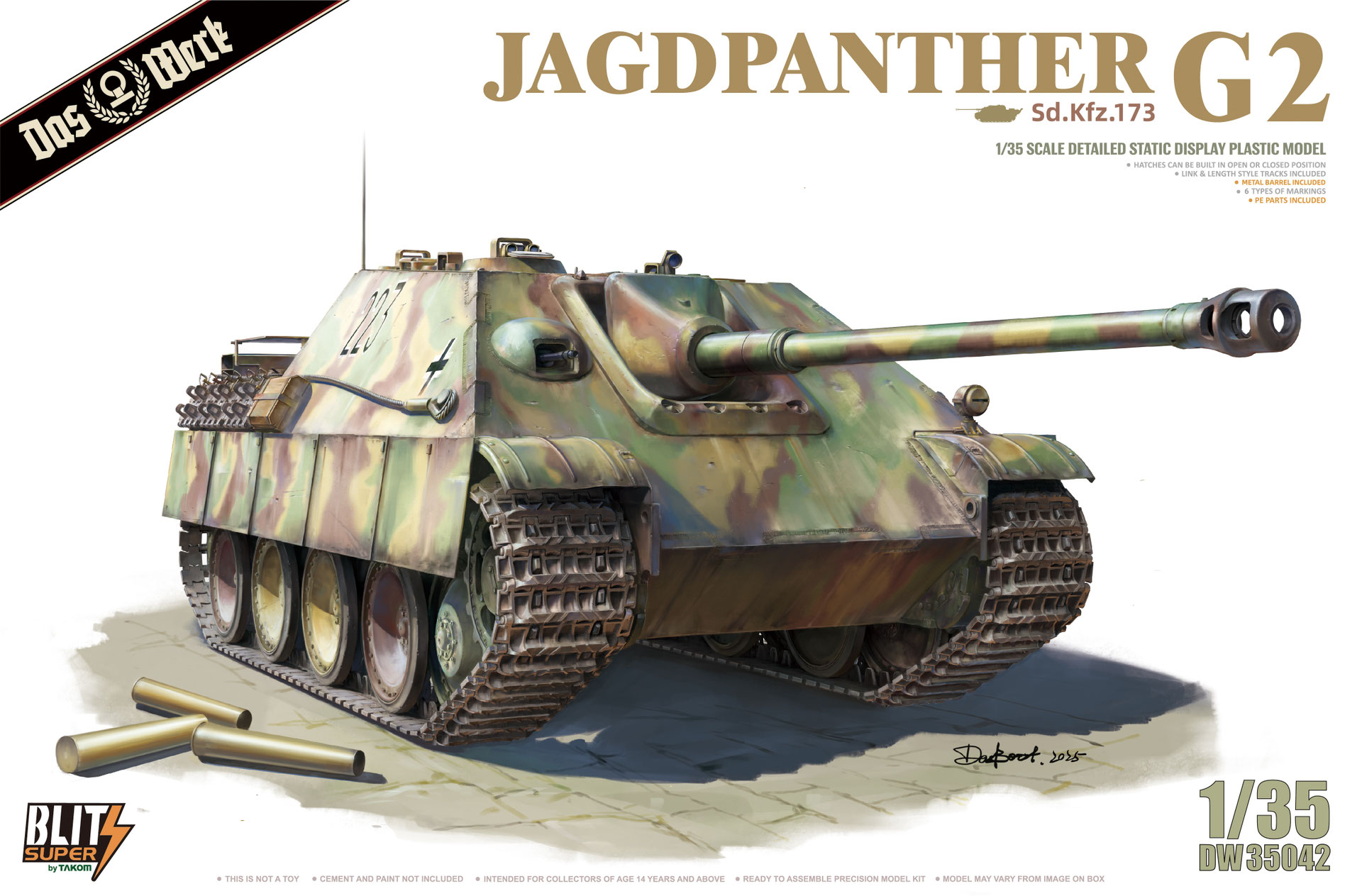 Jagdpanther G2 - Das Werk Scale Models