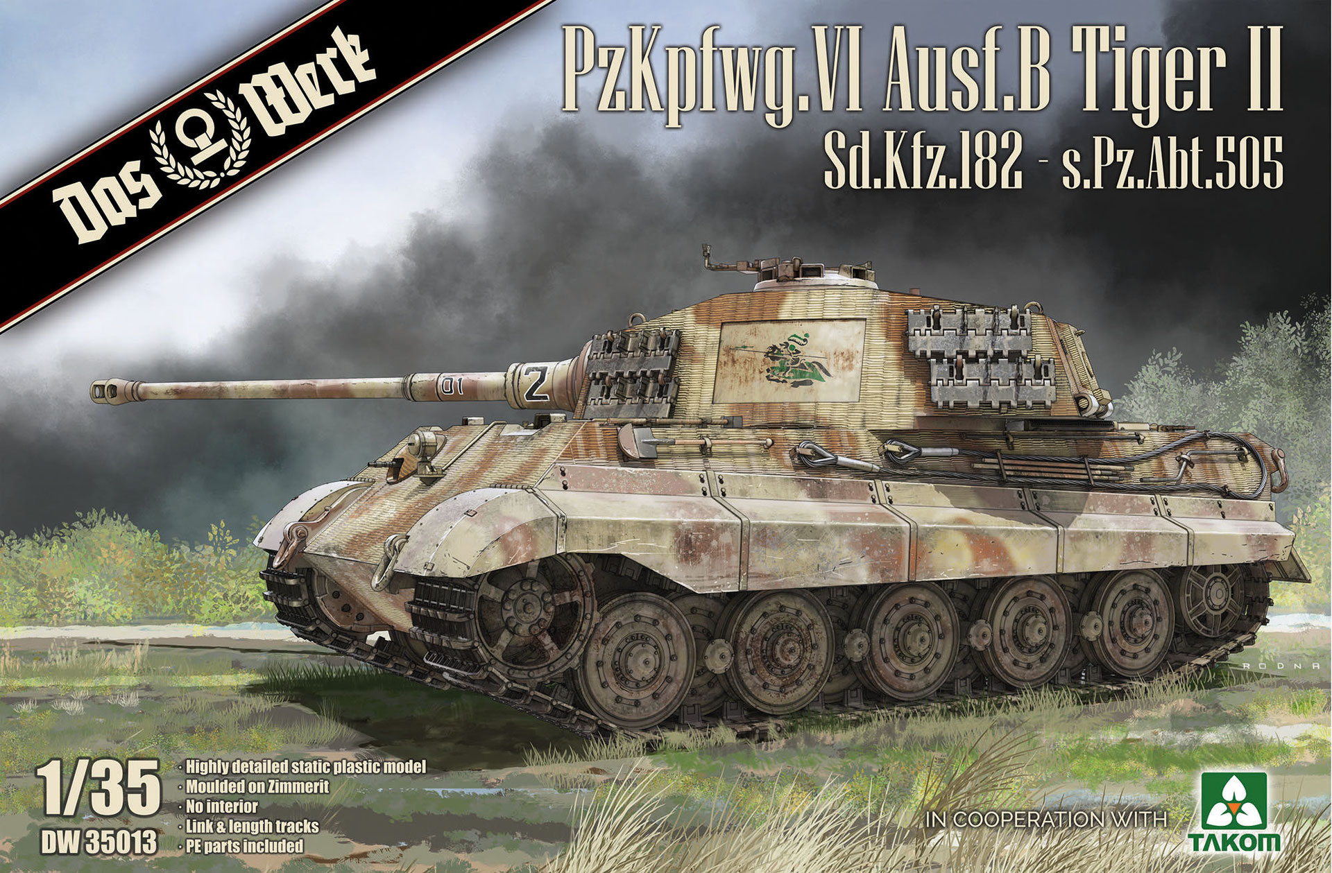 PzKpfwg. VI Ausf.B Tiger II Das Werk Scale Models
