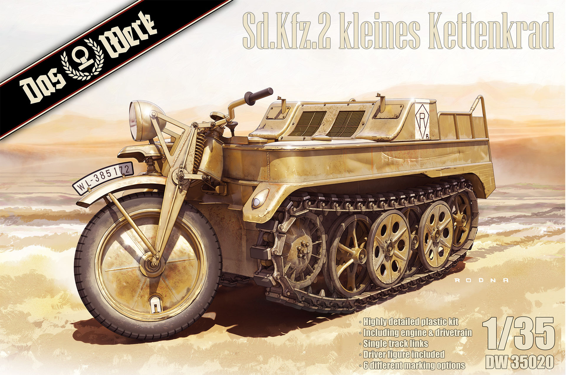 Kleines Kettenkraftrad Sd.Kfz.2 - Das Werk Scale Models