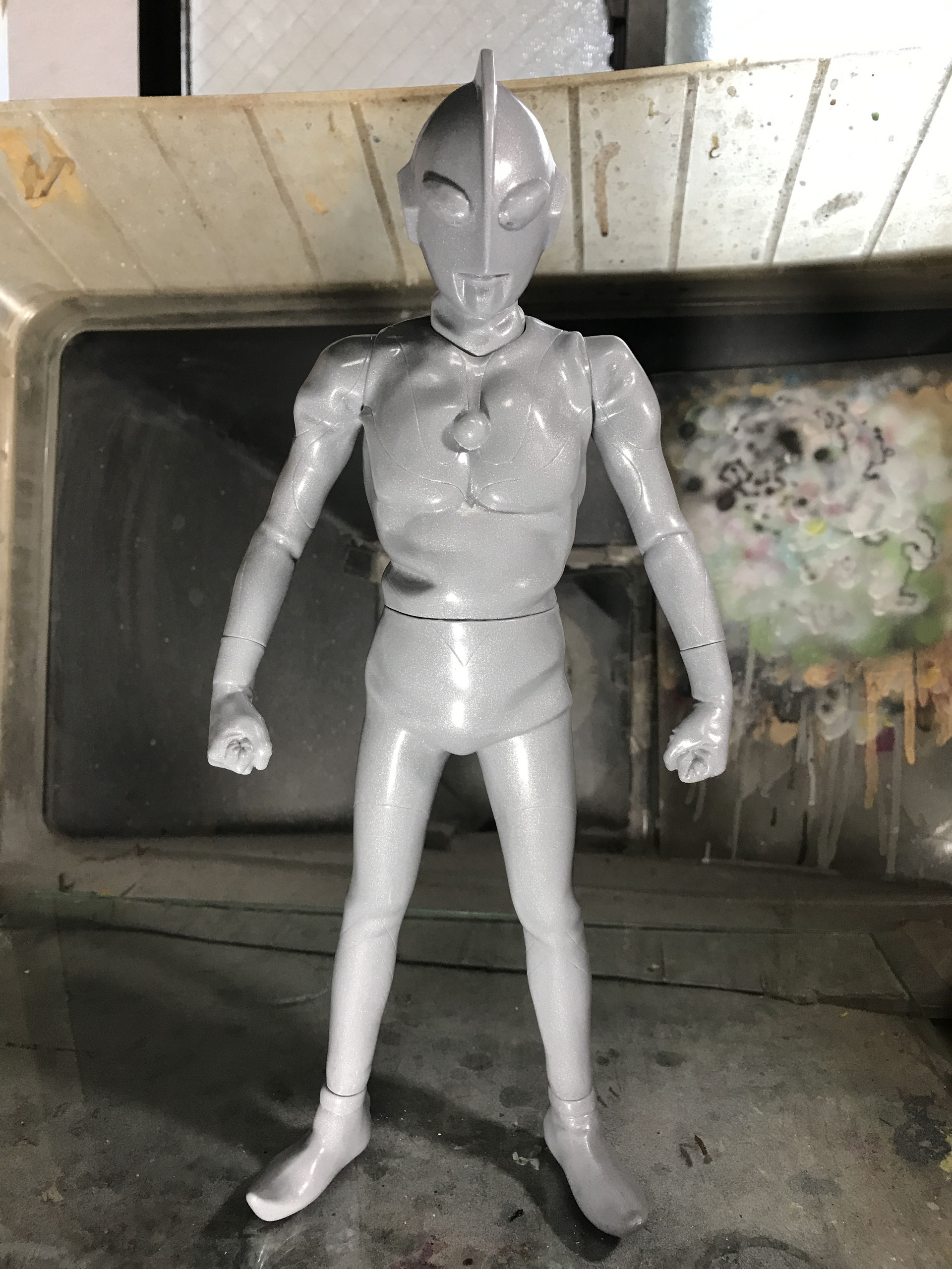 ビリケン商会 ウルトラマンＢタイプとアントラー 塗装済み組み立て