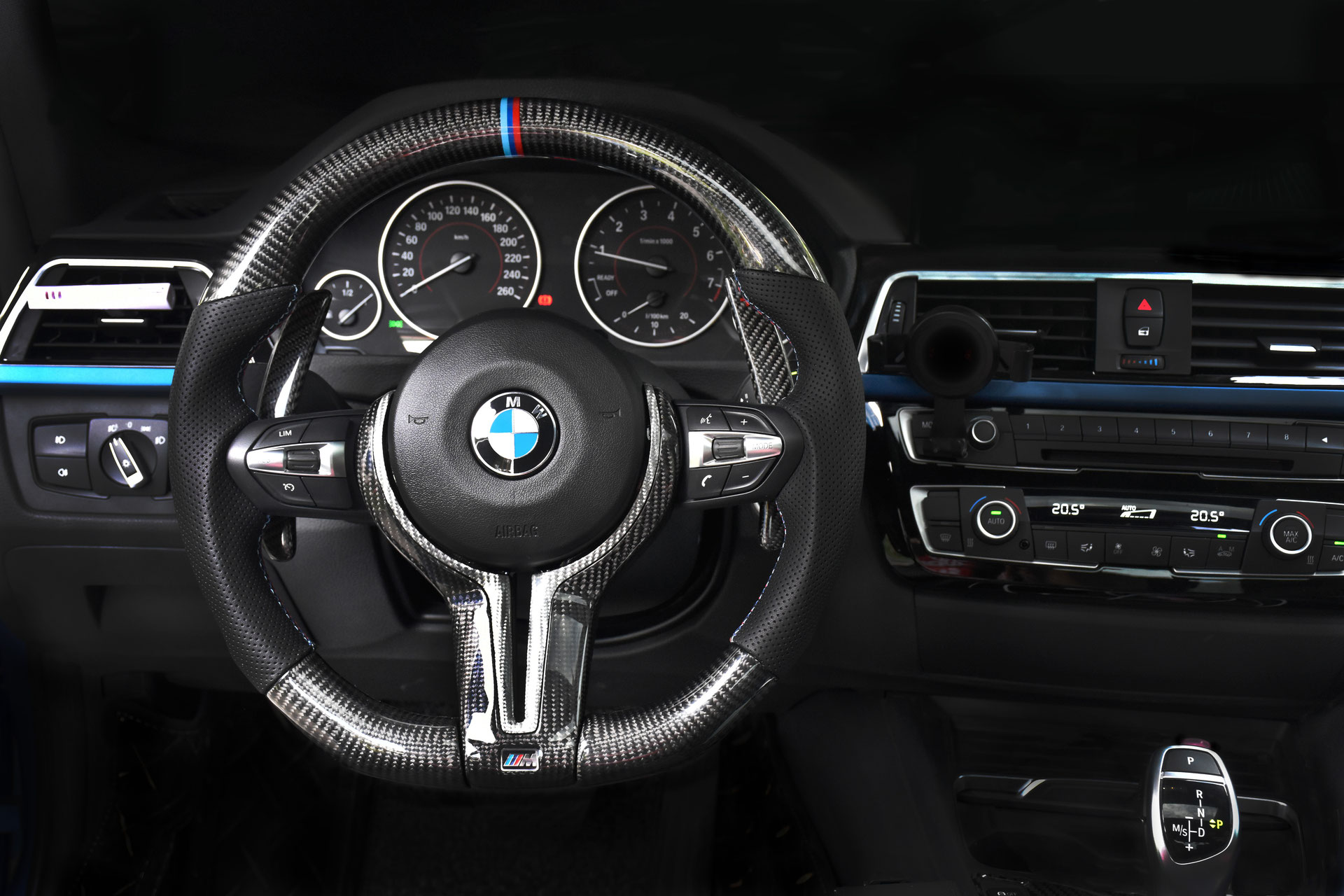 BMW Carbon Lenkrad M2 M3 M4 M5 M6 M8 - PS Sattlerei Premium Handarbeit