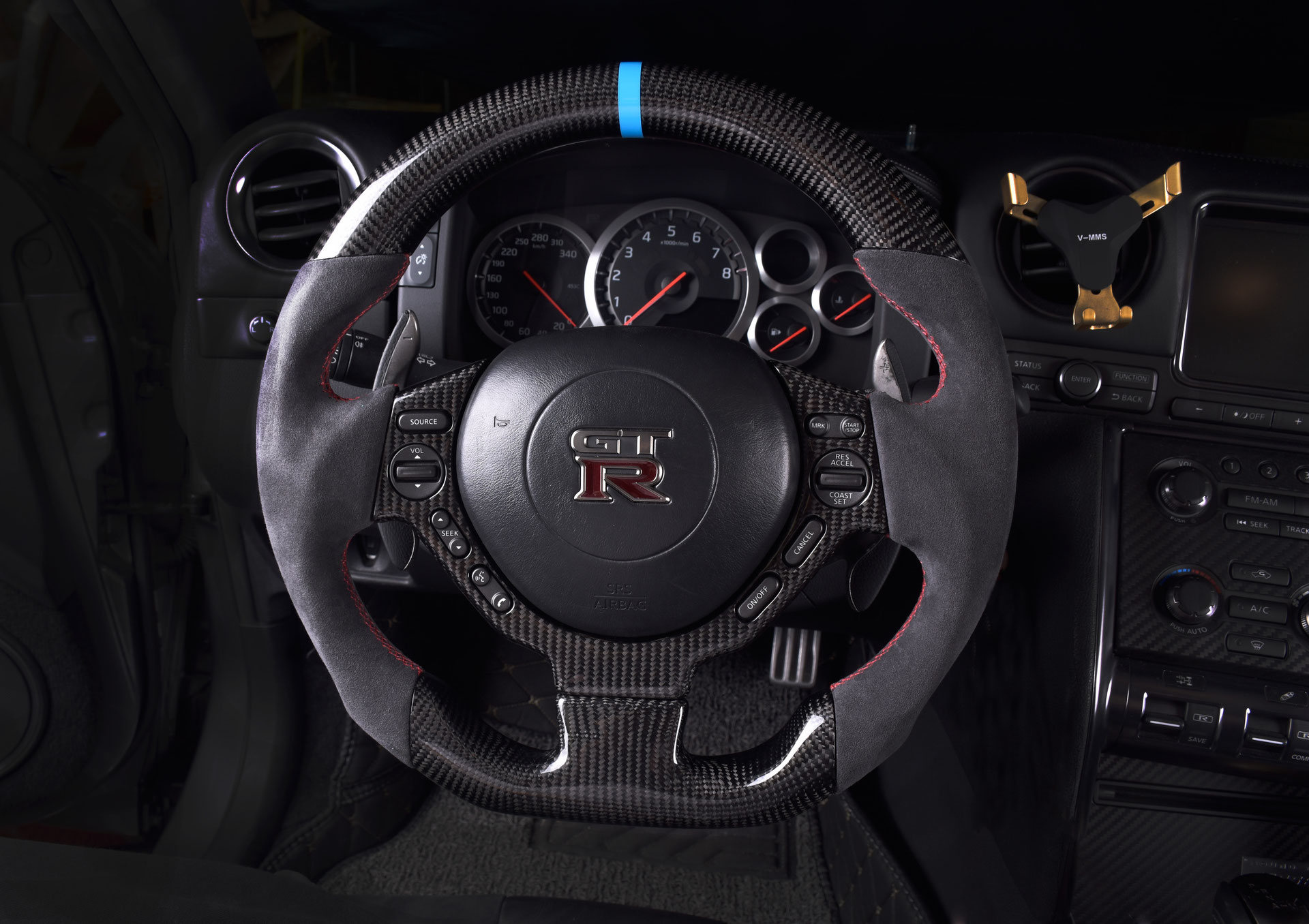 Nissan Gtr Carbon Lenkrad Ps Sattlerei Premium Handarbeit