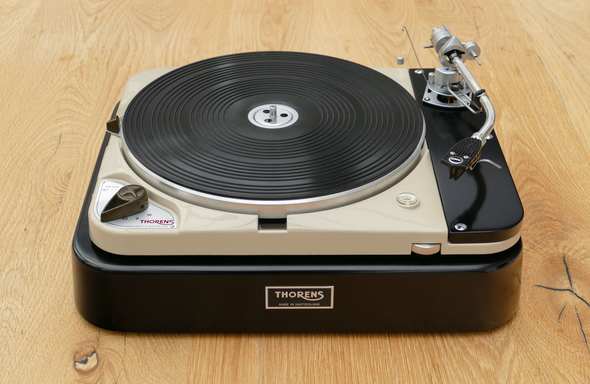 TD 124 MkI S/N 6210 - Riverside Audio Thorens TD124