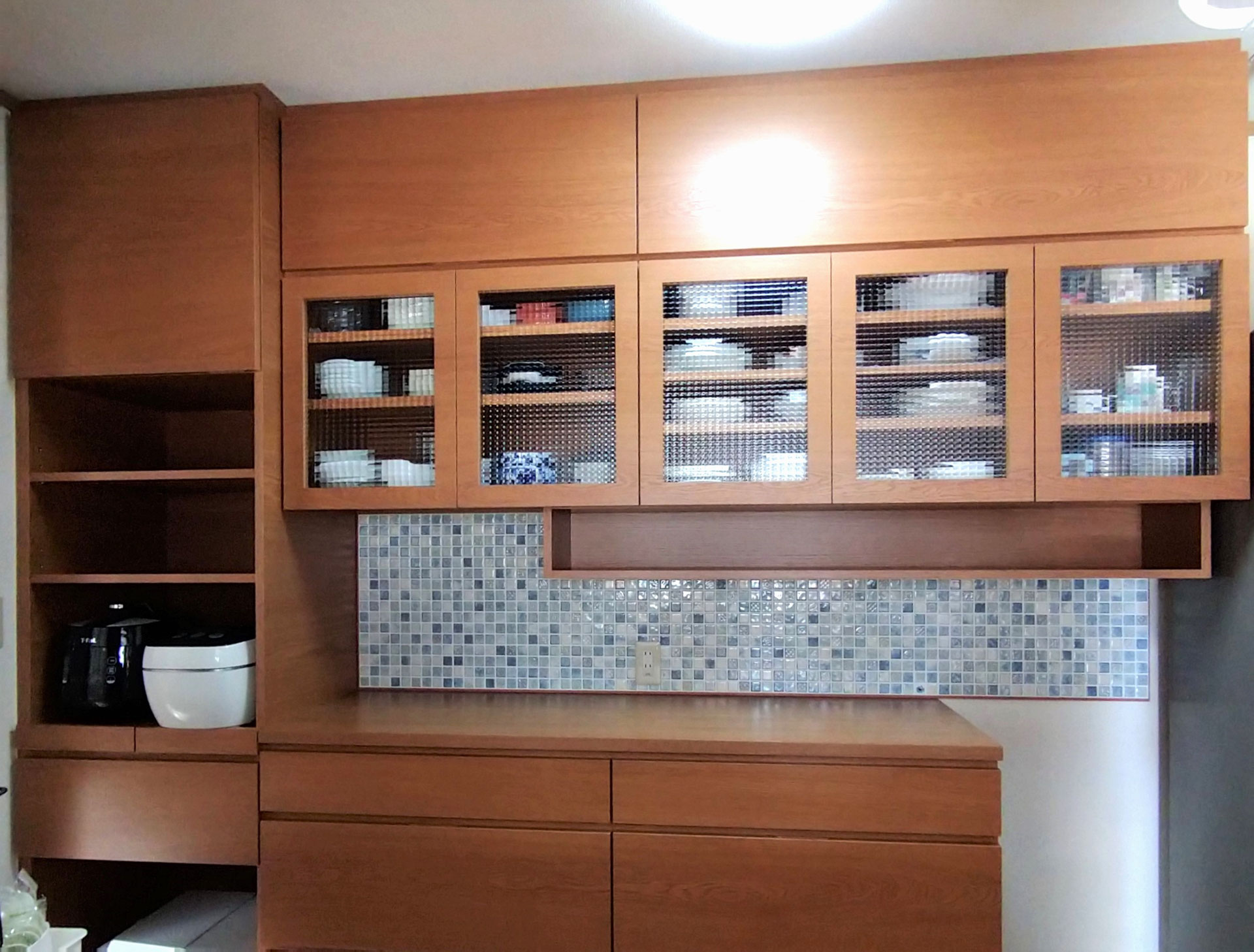 タイルデザインの収納棚 タイルデザインの収納棚