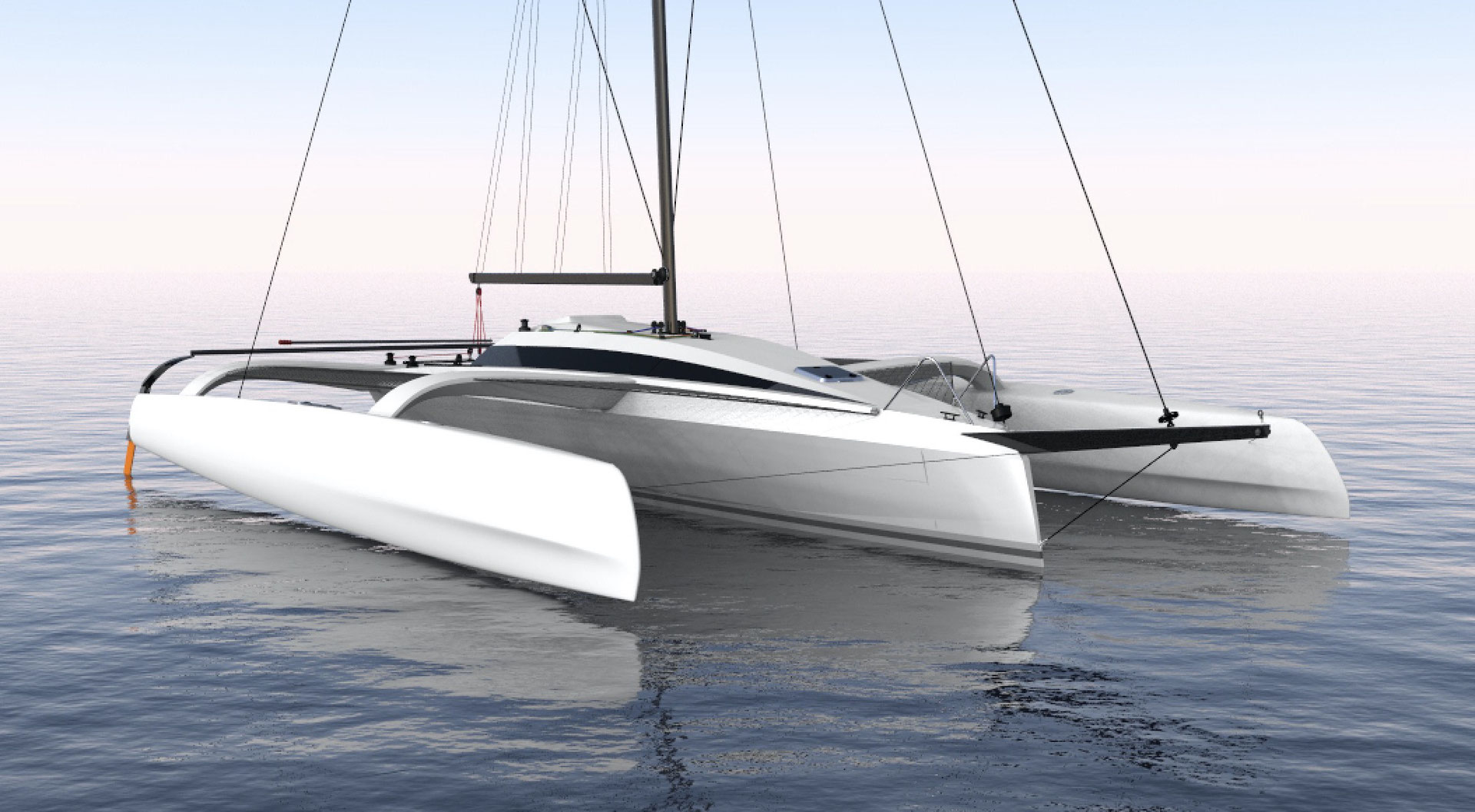 trimaran keel