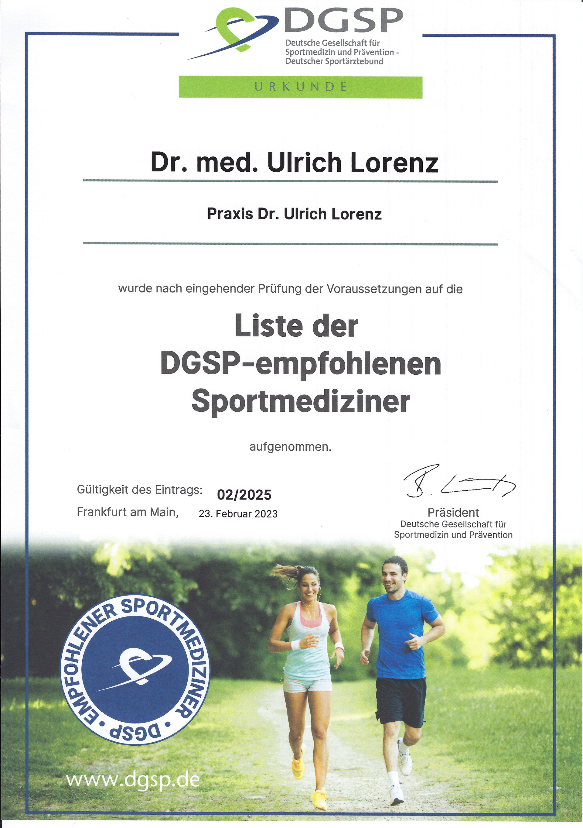 Aktuelles - Hausarztpraxis Dr. med. Ulrich Lorenz