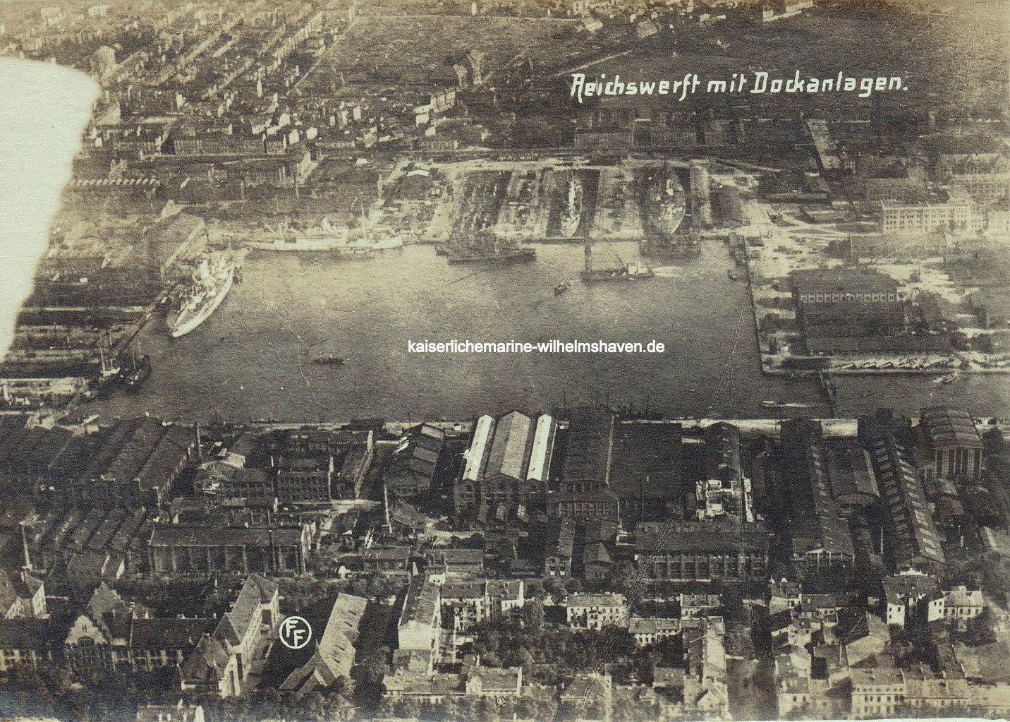 Bauwerft, Bauhafen kaiserlichemarinewilhelmshavens Webseite!