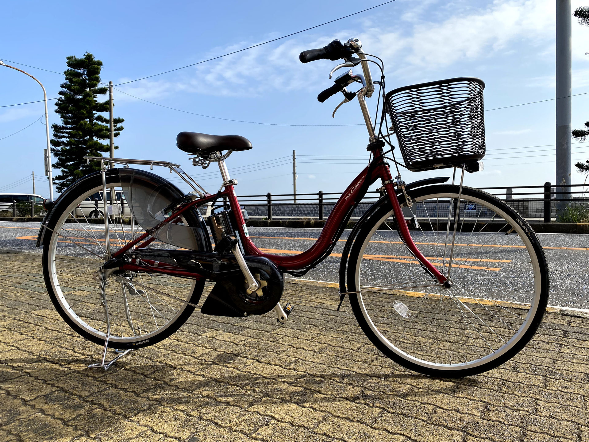 電車自転車　ママチャリ 電動アシスト自転車（ママチャリタイプ） - ロードバイクの
