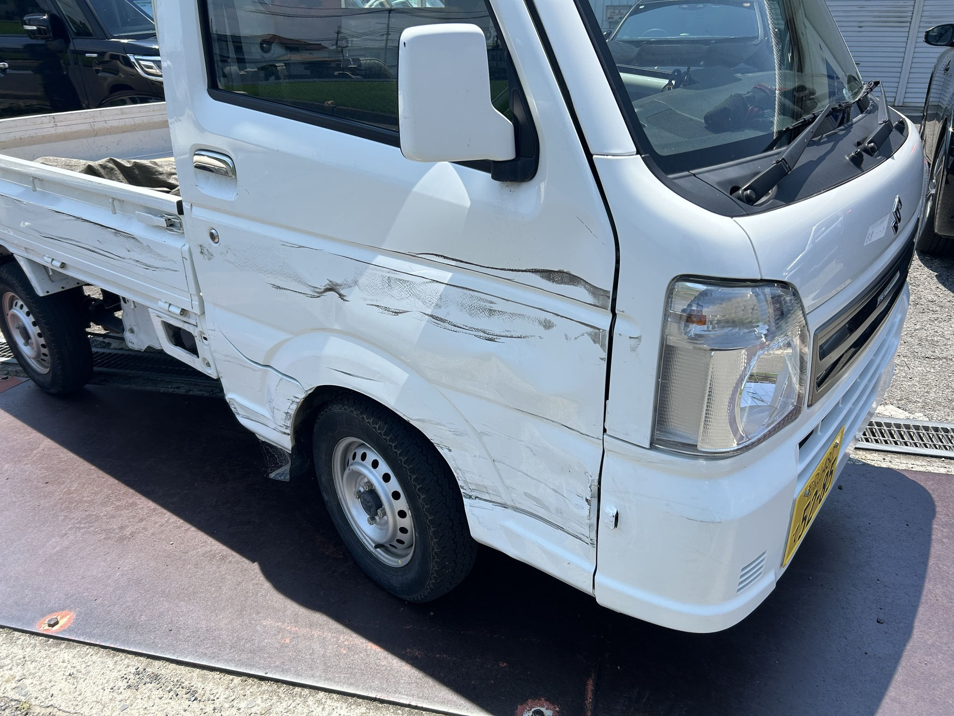 キャリイトラック事故修理
