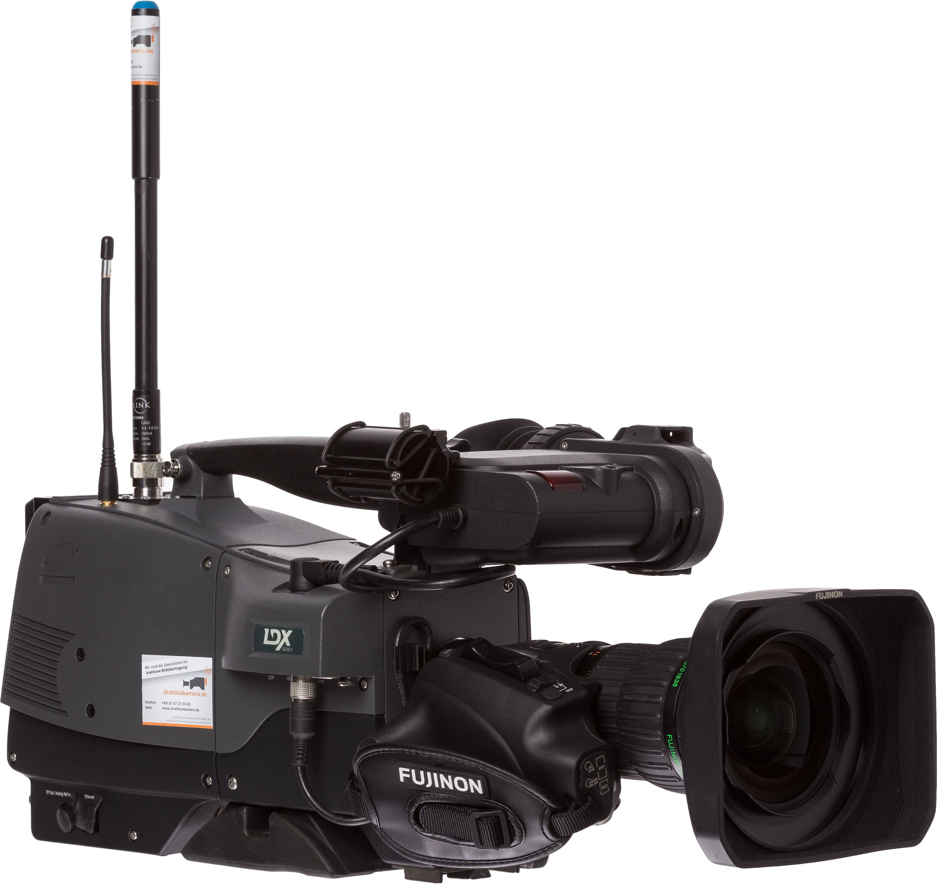 GrassValley LDX Premiere RF drahtloskamera.tv