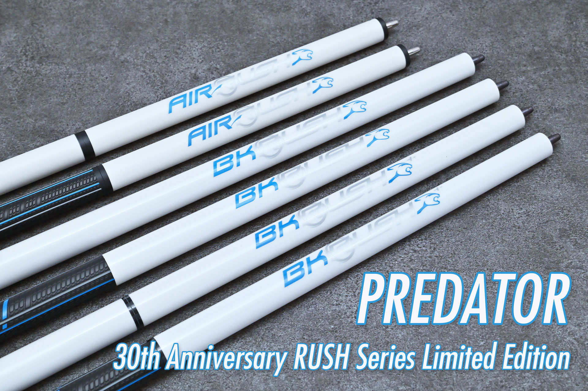 BD〉PREDATOR 30周年記念モデル。パールホワイト『BK RUSH』『BK BD〉PREDATOR 30周年記念モデル。パールホワイト『BK RUSH』『BK