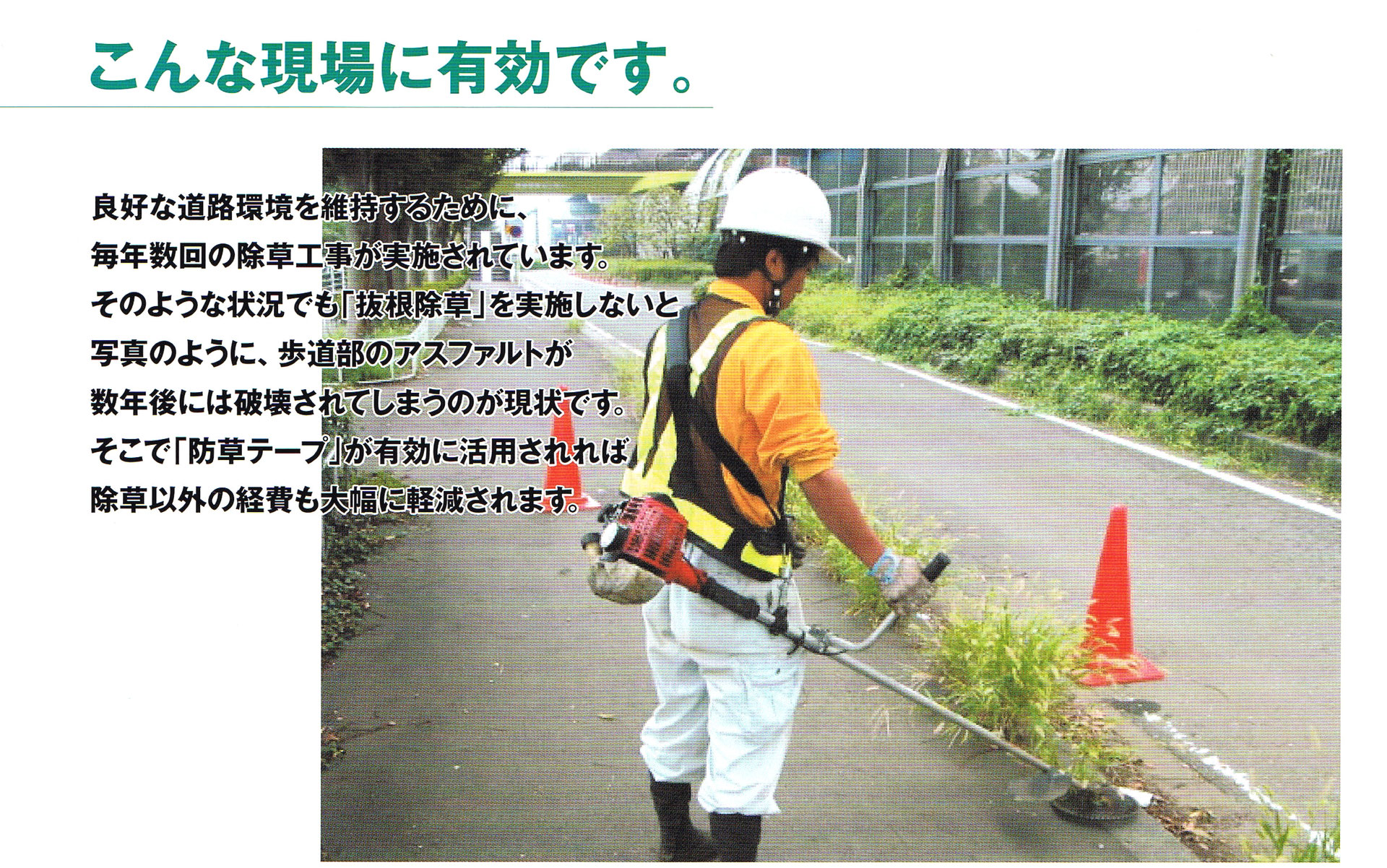 雑草防止 防草テープ ジオベスト