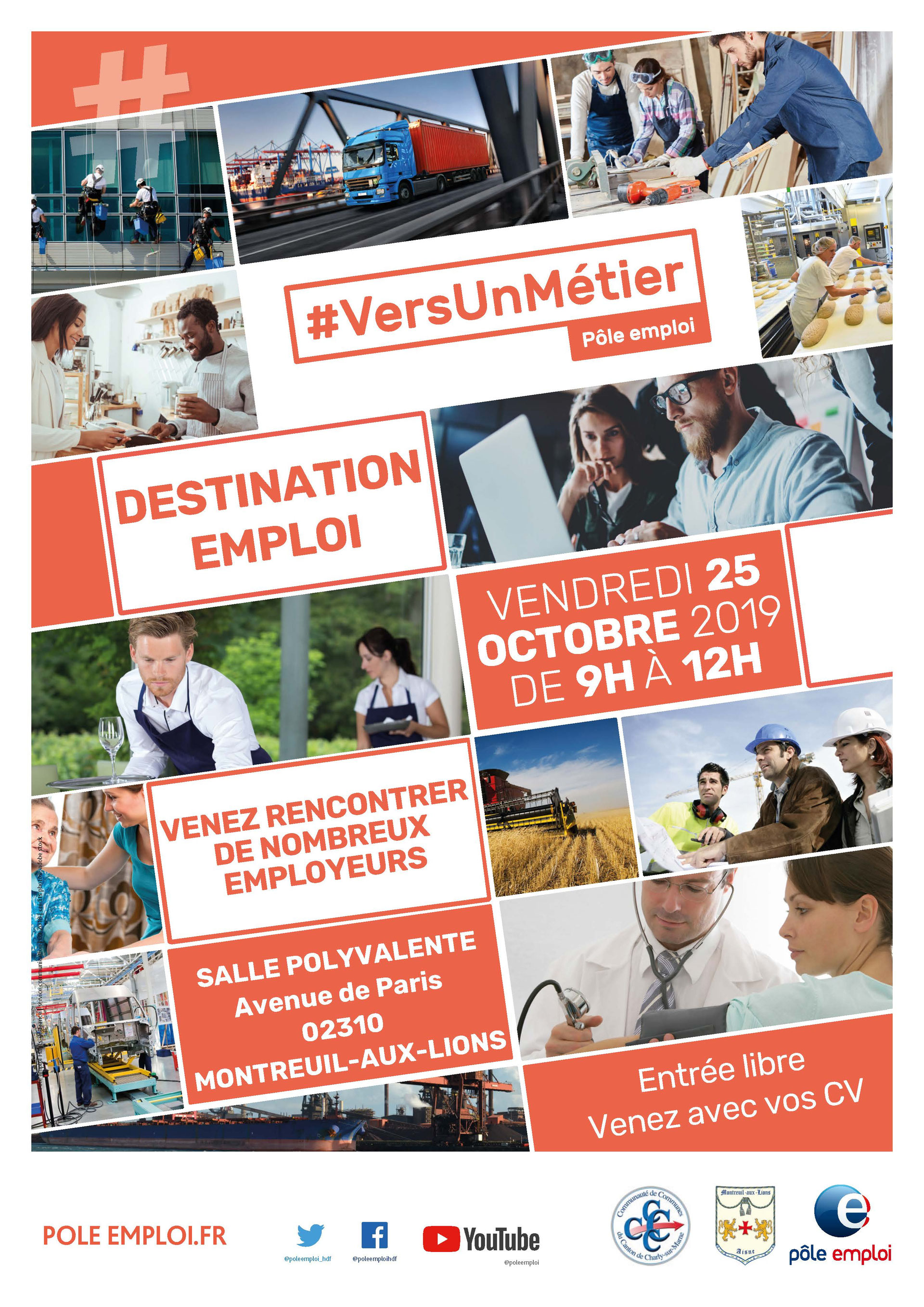 MontreuilauxLions. Destination Emploi vendredi 25 octobre Axomois.fr