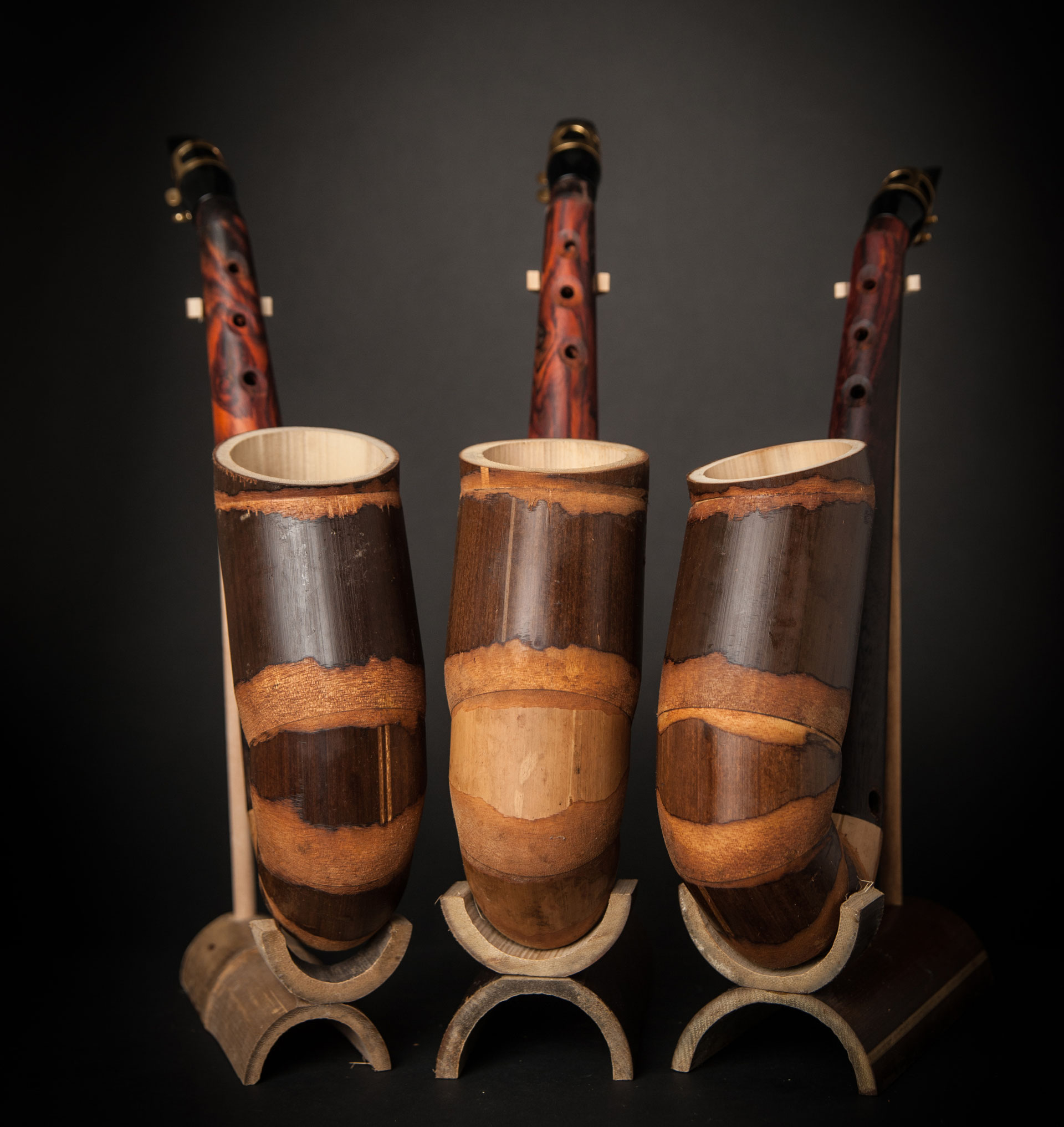 Holzsaxophon Bamboo saxophone The Woobasax