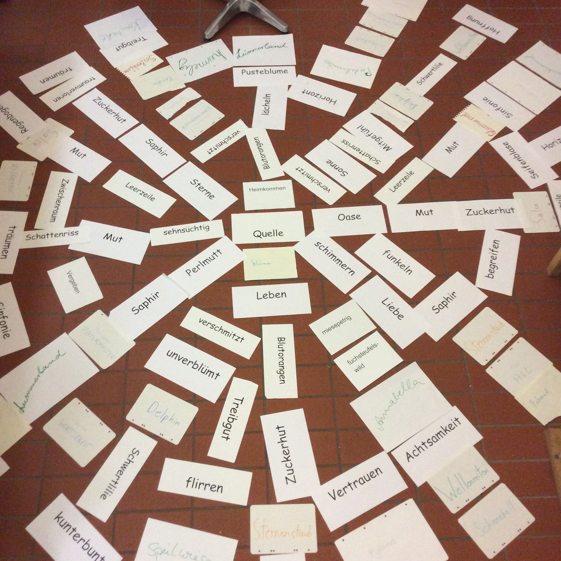 Schreibwerkstätten von Gyde Callesen am FrauenNotruf Hannover seit