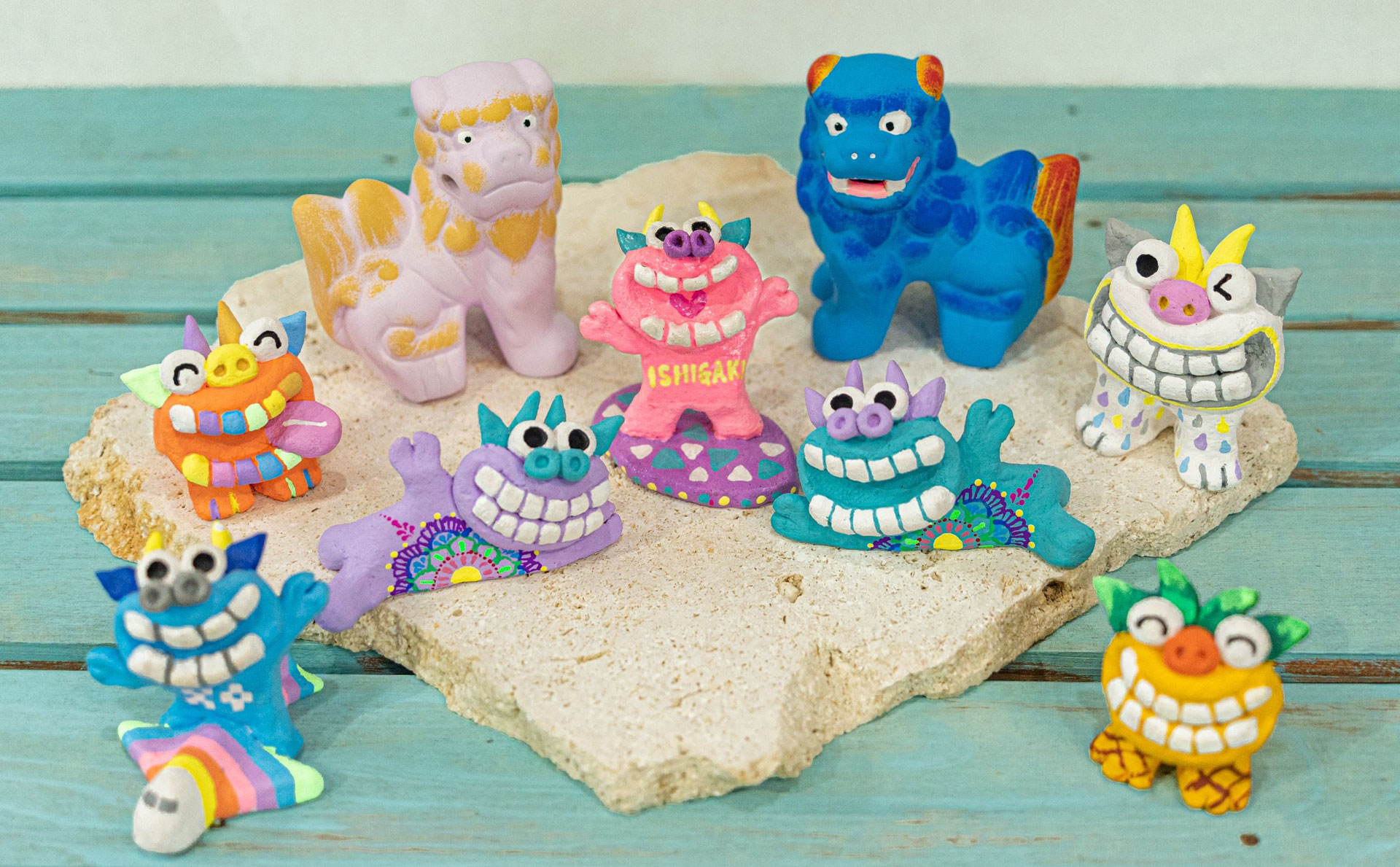 石垣島】シーサー色ぬり体験 - Three little birds石垣島短期アルバイト