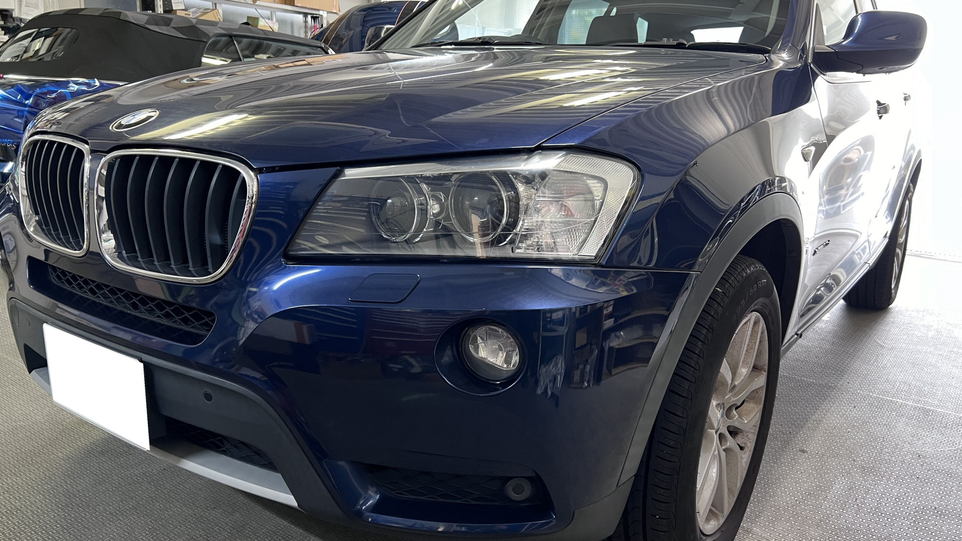 BMW F25 X3 CICヘッドユニット修理 中古CICの施工 - BMW・ベンツ