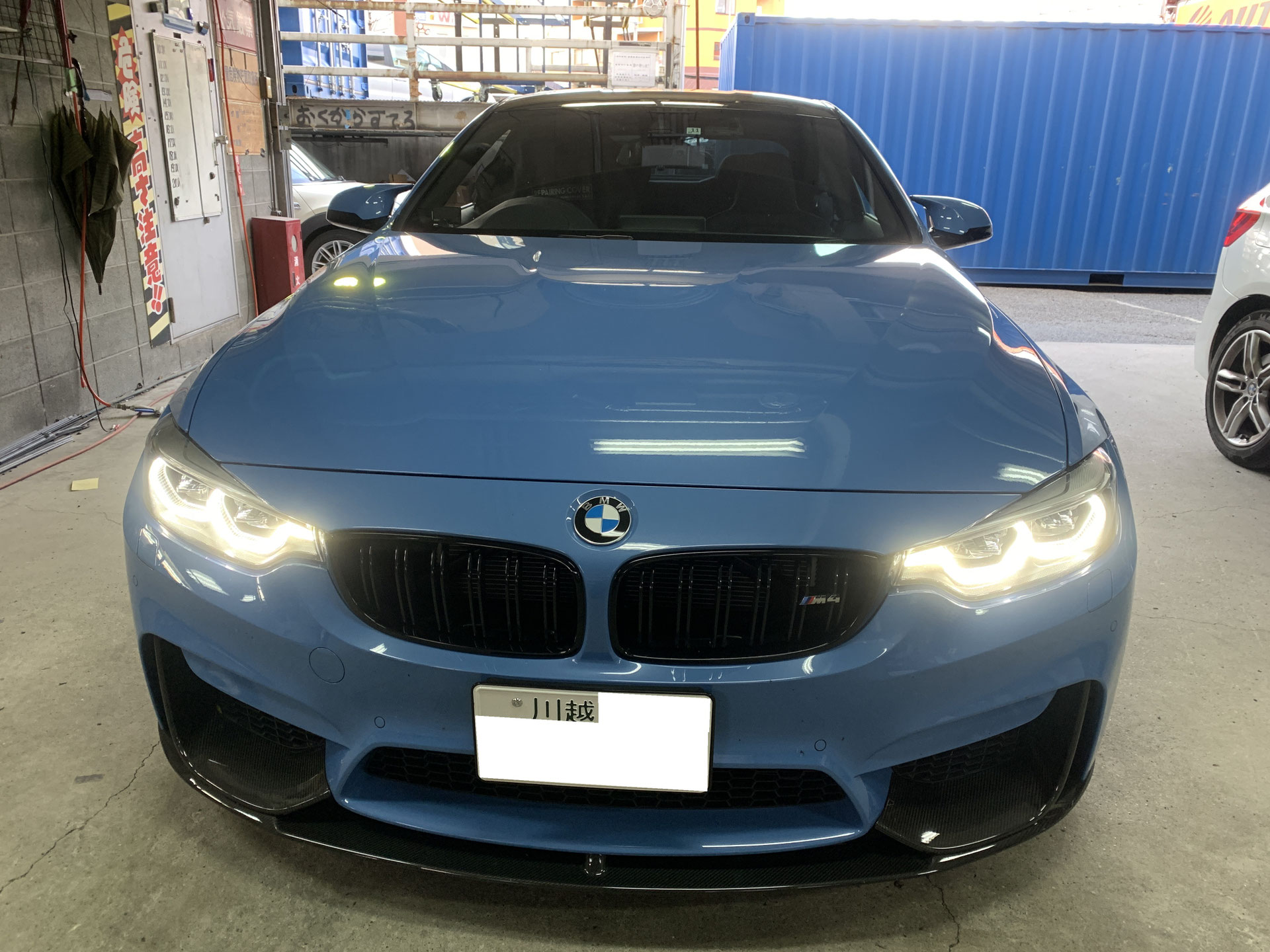 Bmw F82 M4 コンペティション 防眩ハイビームアシスタント後付け Asd完全off コードファントムexスイッチ取り付け コーディング Bmwコーディング ベンツコーディング アウディコーディング ポルシェコーディング東京 ハイスパークイグニッションコイル取付販売