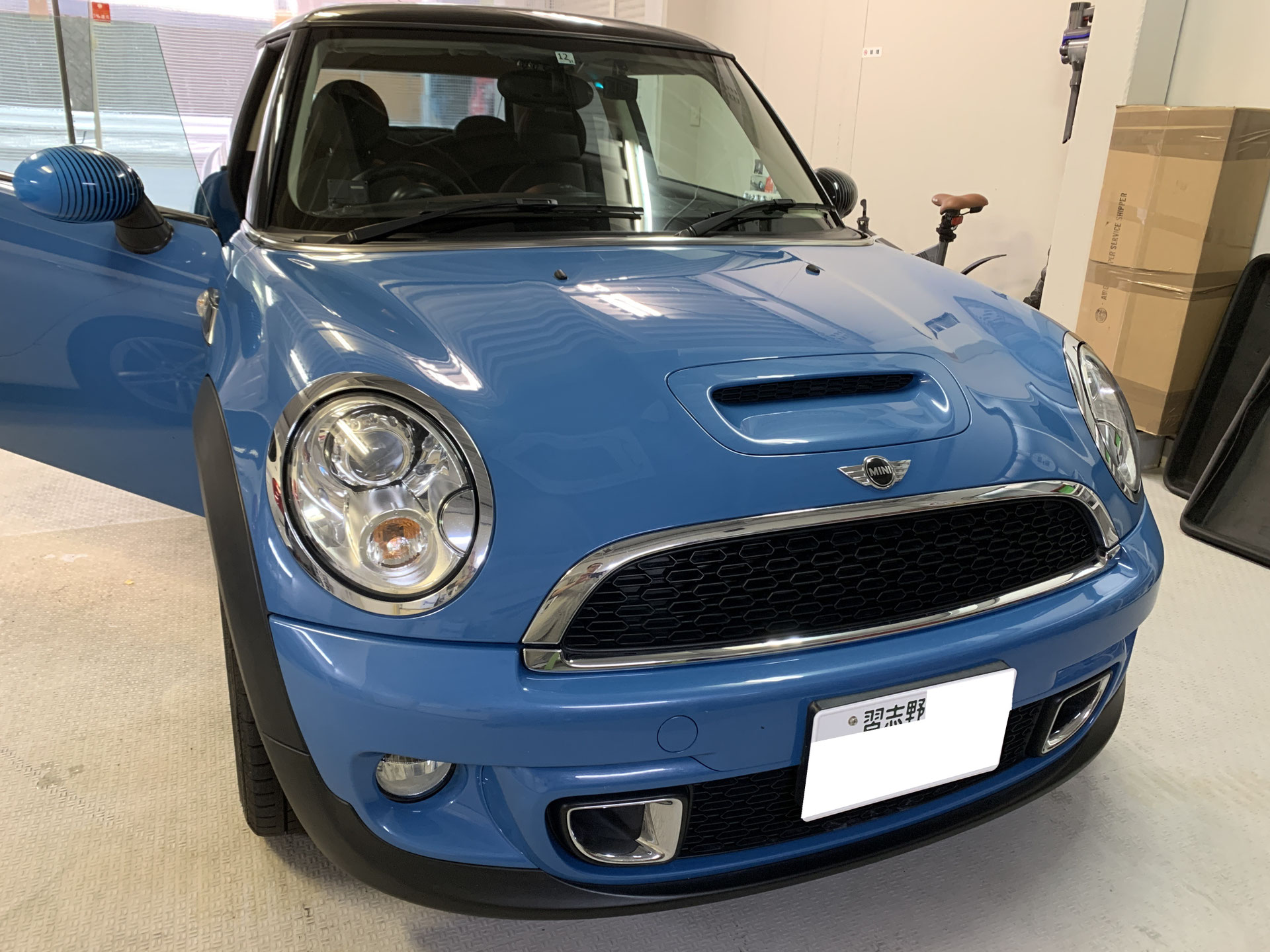 BMW MINI R56 クーパーS 純正スポーツボタン後付け - BMW・ベンツ