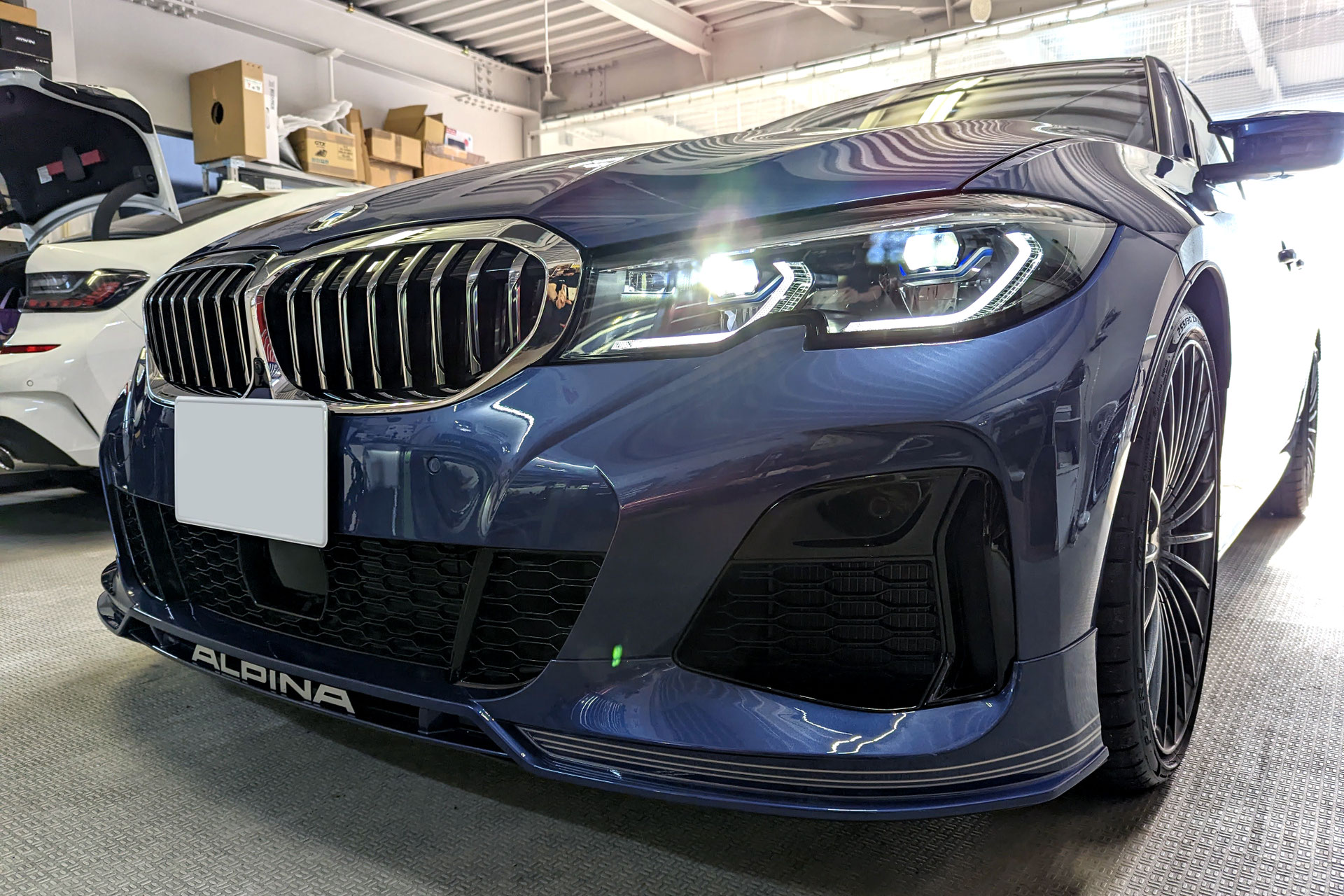 BMW G20 ALPINA B3 完全ハンズオフステアリングアシスト有効化 - BMW