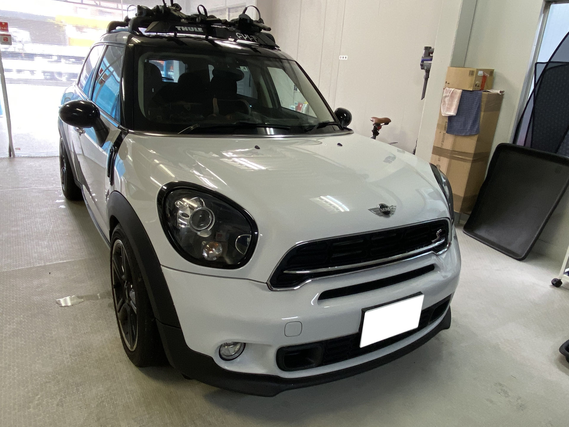 BMW MINI R60 クーパーSD スポーツボタン後付け+マルチ