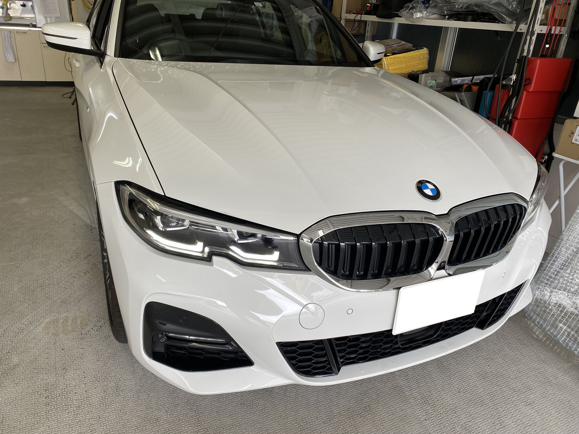 BMW G20 330e 完全ハンズオフステアリングアシスト有効化+レーン