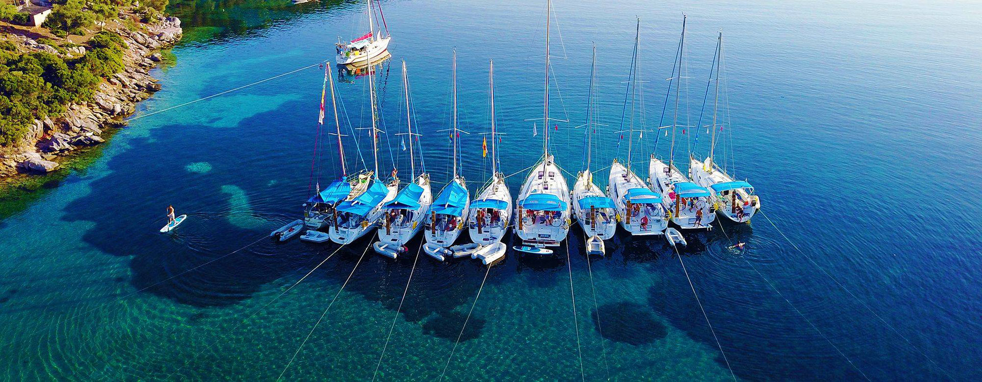 catamaran flotilla holidays greece