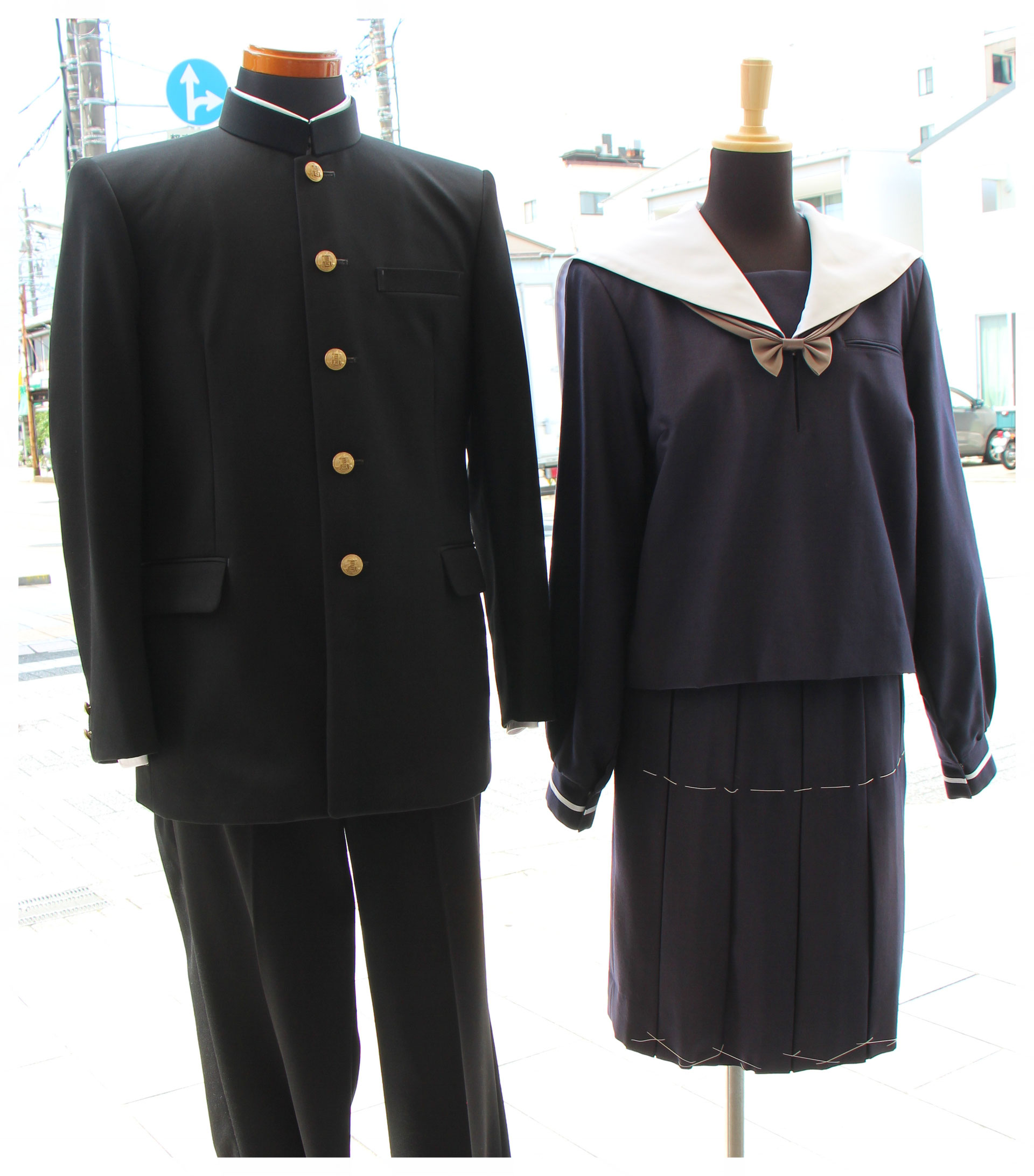 静岡市立高校 杉山洋品店 清水 静岡市立高校 杉山洋品店 清水