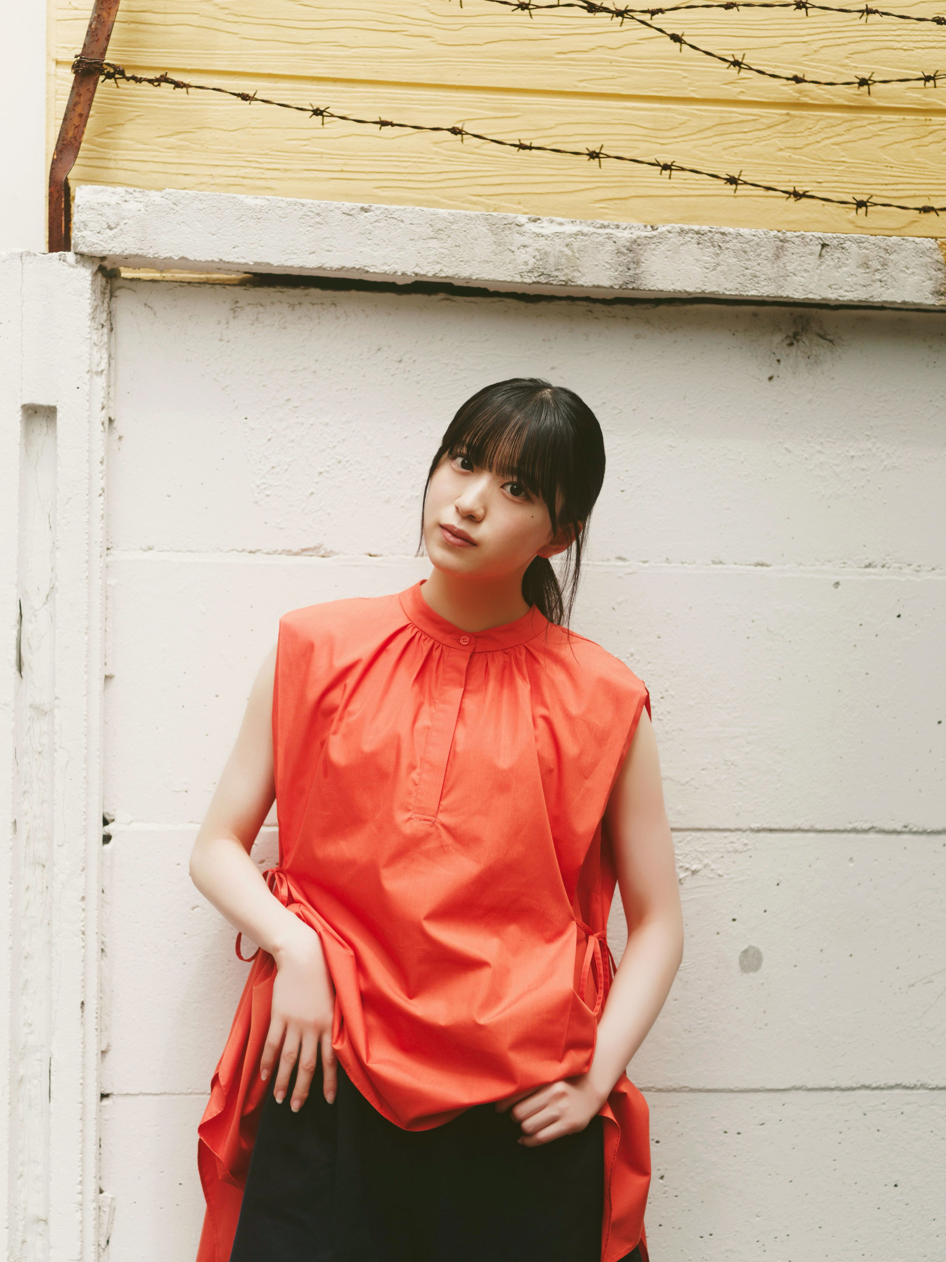 櫻坂46屈指のパフォーマー・村井優「B.L.T.2025年8月号」ソロ