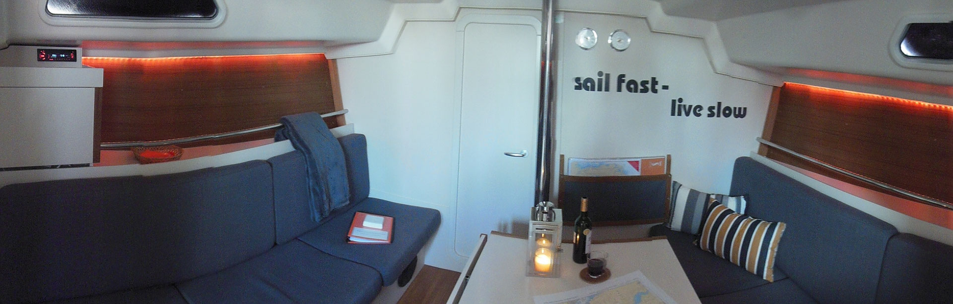 Unter Deck - bunduyachtcharters Webseite!