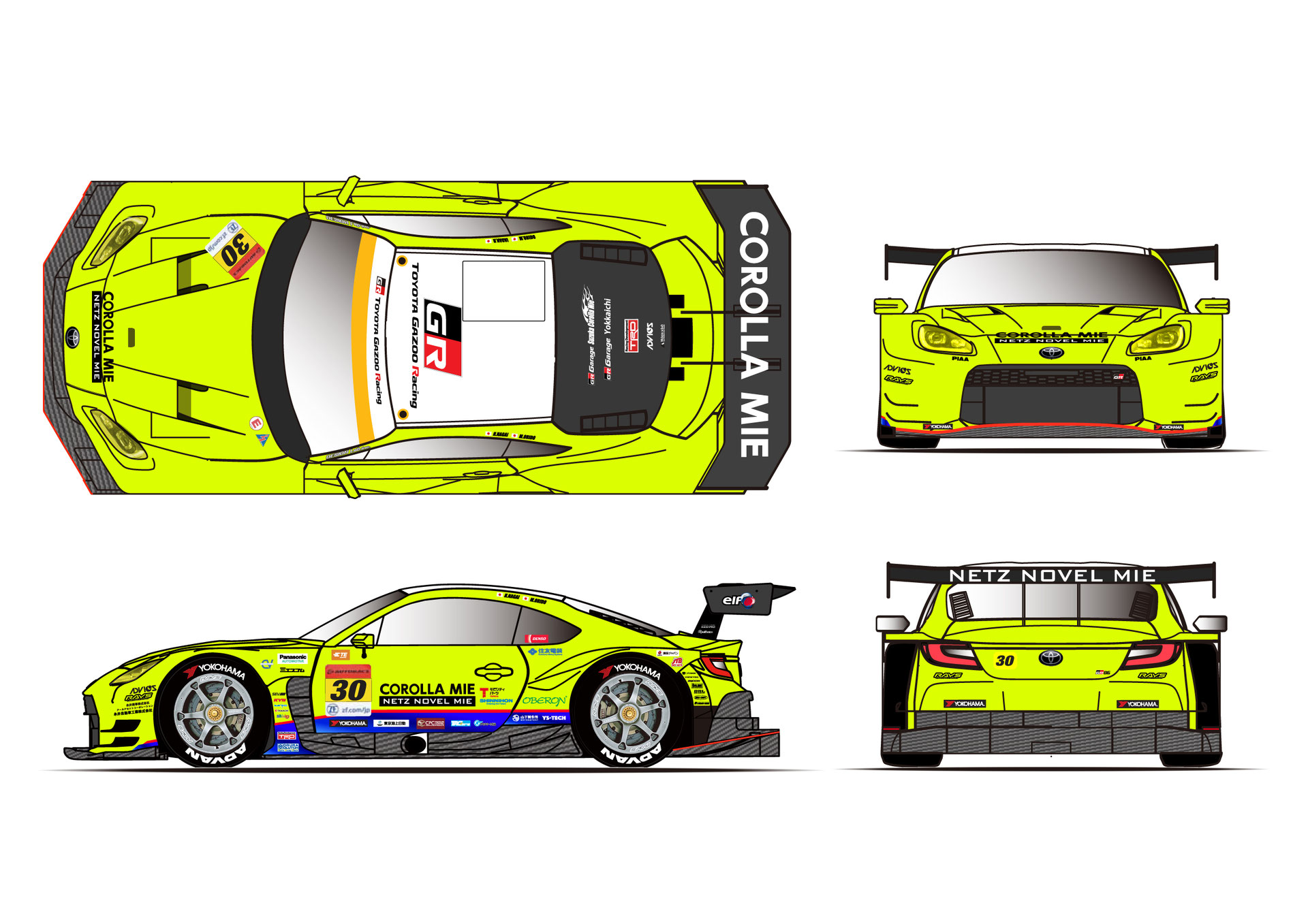 30 apr GR86 GT - apr - Racing constructor 30 apr GR86 GT - apr - Racing constructor