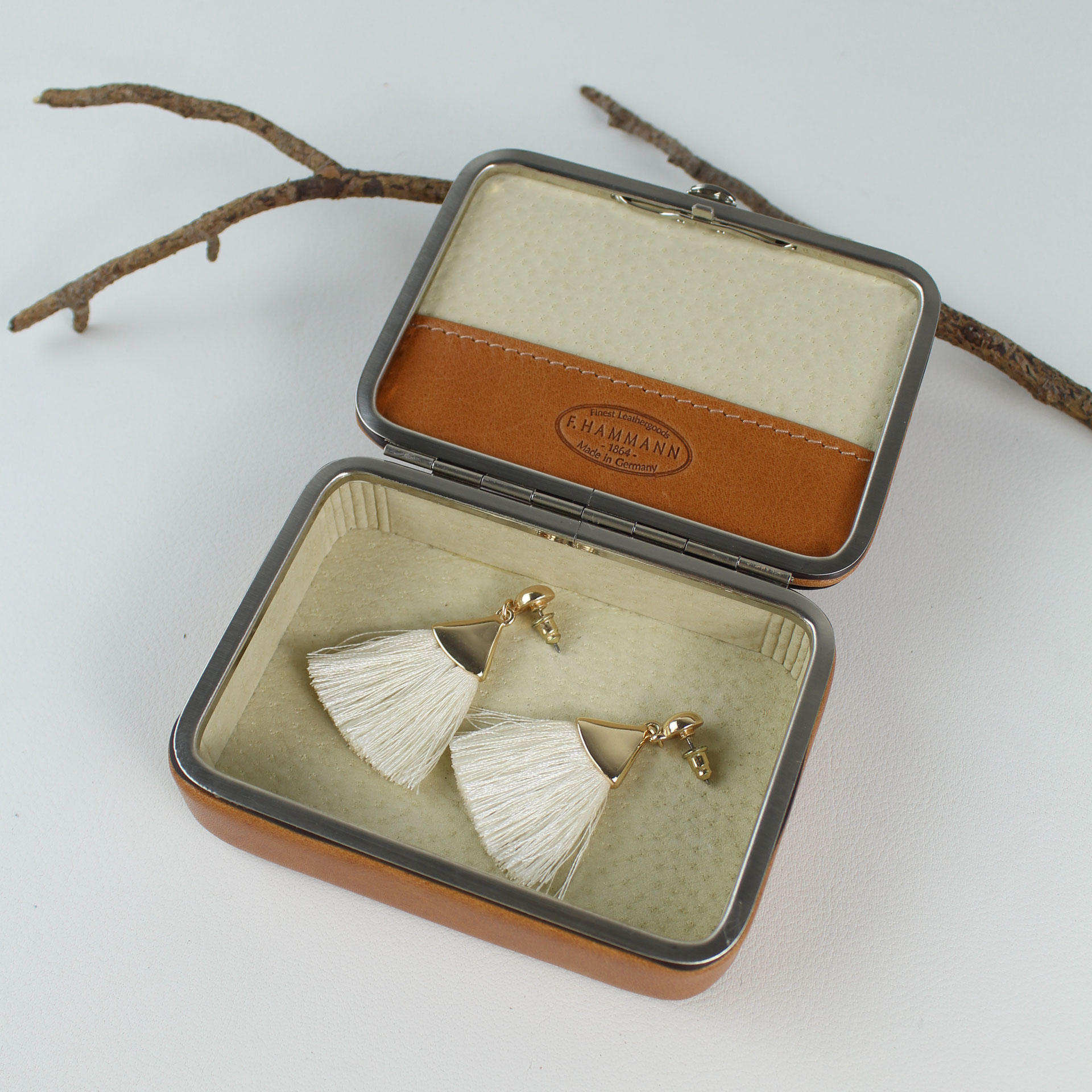 Schmuckbox - Jewelry Box S - F. HAMMANN - Fine Leathergoods Schmuckbox - Jewelry Box S - F. HAMMANN - Fine Leathergoods