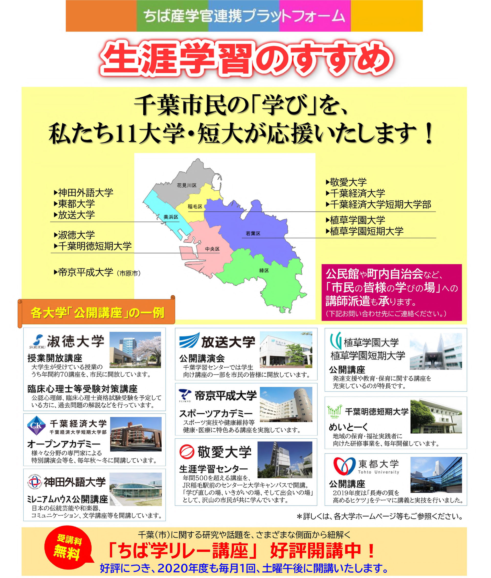 合同生涯学習講座 Chiba Iagc ページ