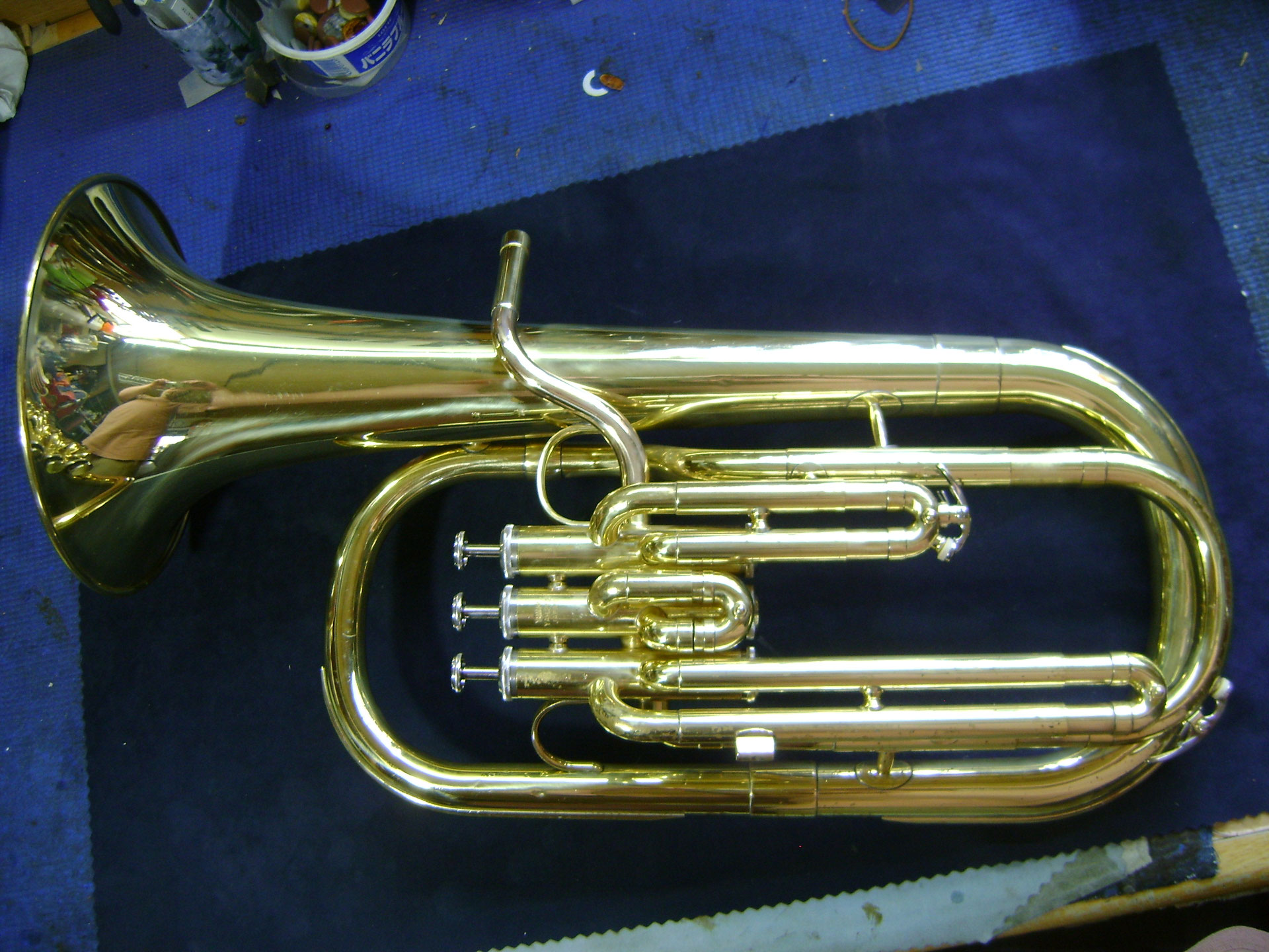 YAMAHA YAH201 アルトホルン 定期メンテナンス - 管楽器修理工房 Happysound Brass&Wind Repair