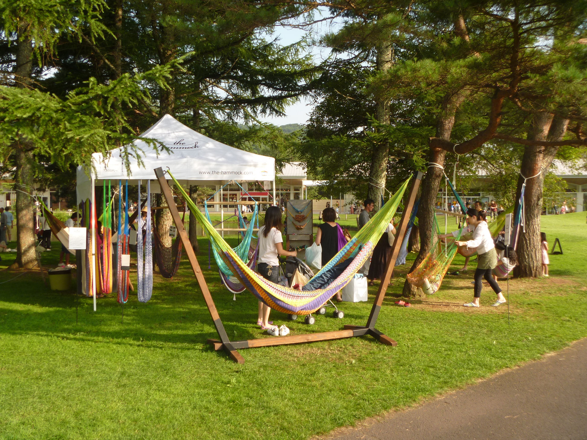 軽井沢ショッピングプラザにて試乗販売会 the Hammock ザ・ハンモック メキシカンハンモック専門店