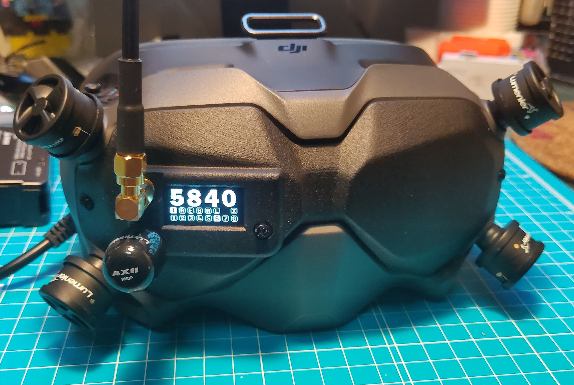 DJI GOGGLES V1(技適あり) + LUMENIER AXII HD