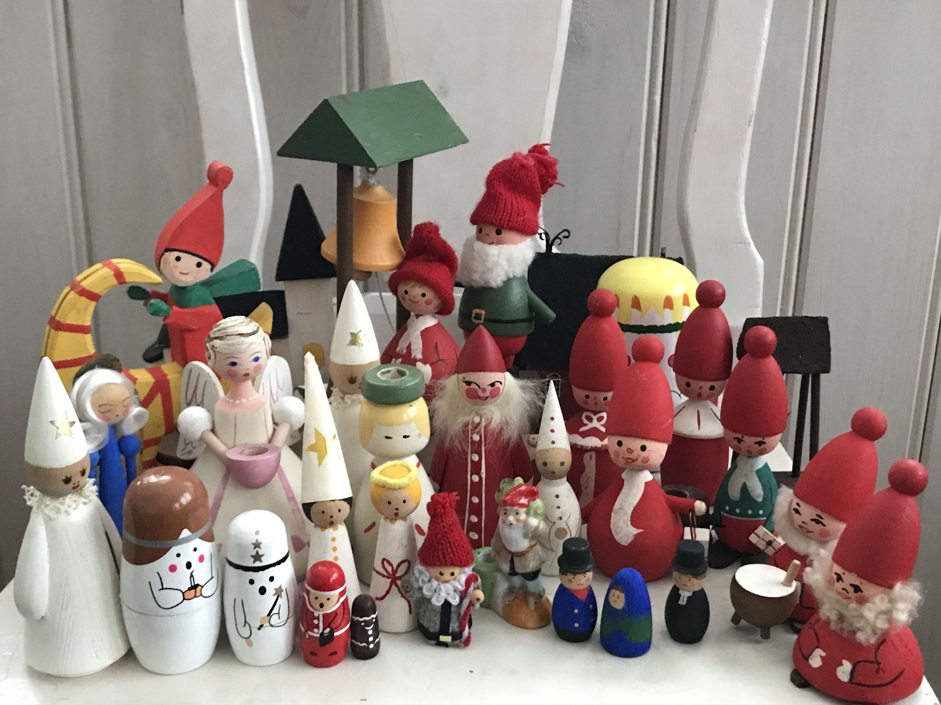 Julfigurer, m.m / クリスマスの人形など - 北欧・スウェーデンの