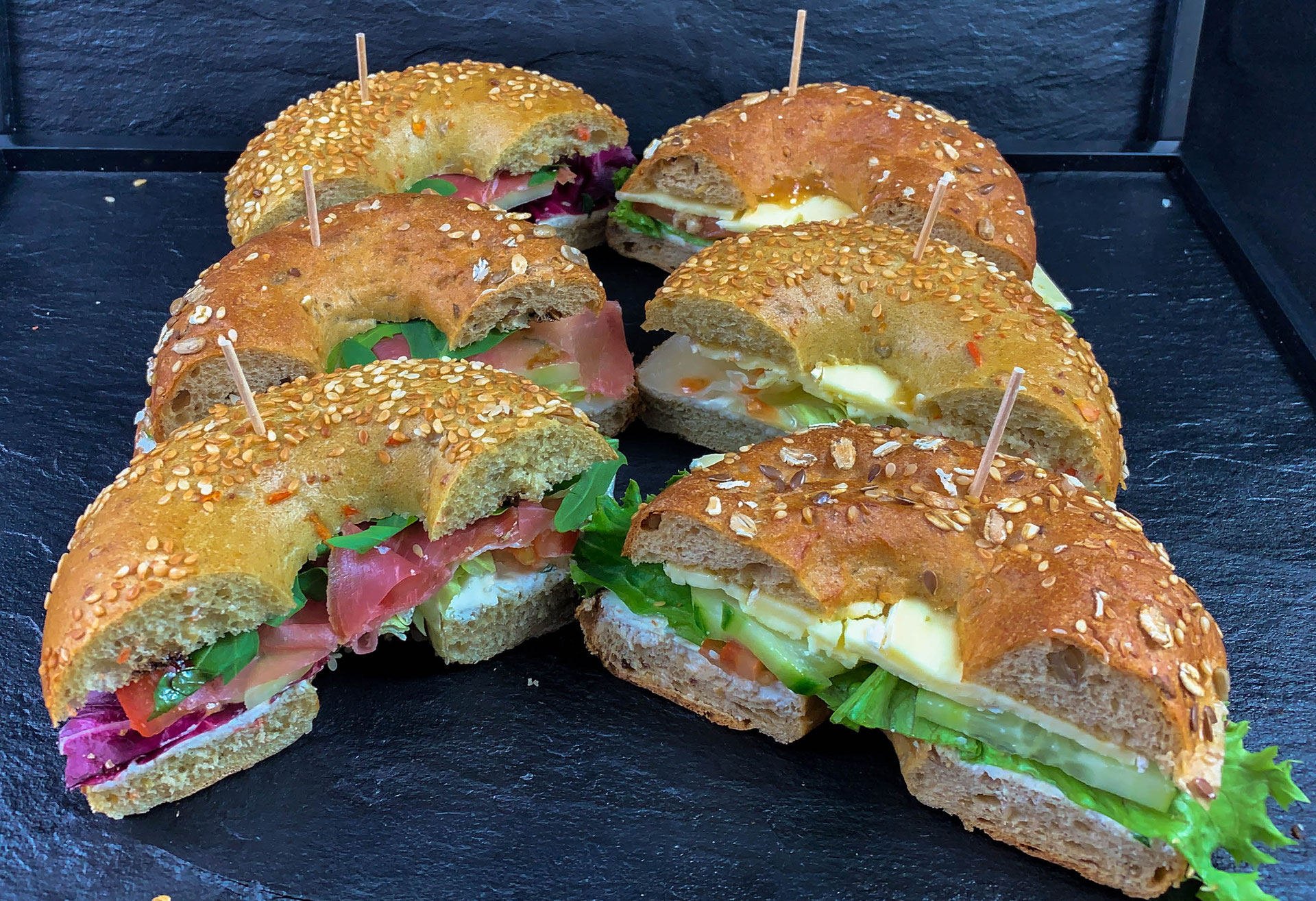 Bagels - Metzgerei Sedlmeir München, Münchner Weißwurst, gutes Fleisch
