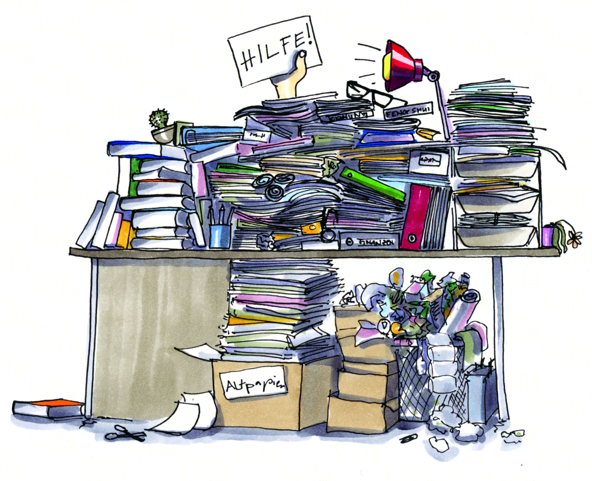 Schluss Mit Dem Chaos Am Arbeitsplatz Andrea Festag Gute