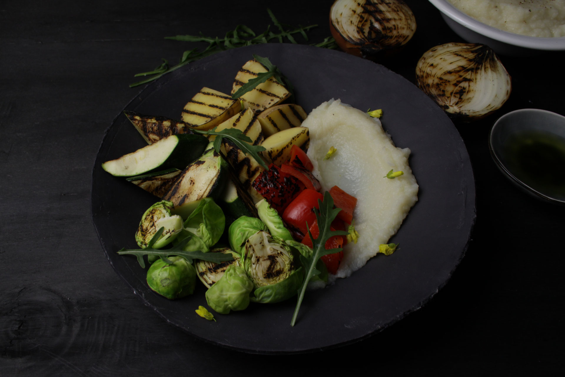 Selleriepüree mit Grillgemüse - wiltlifes Webseite!