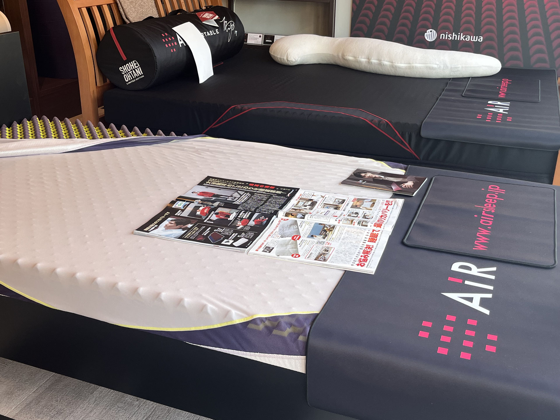 Air sleep アスリート愛用マットレス