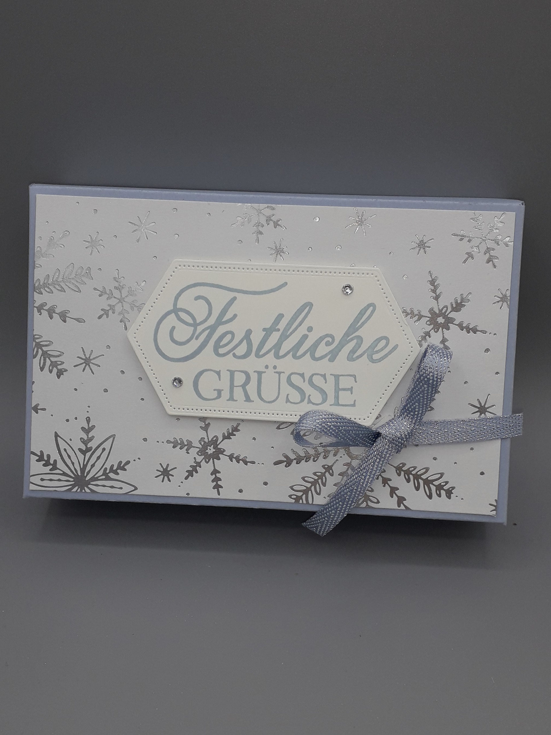 Winterliche Verpackung Winterzauber Stampin'Up! - stempelheximexi