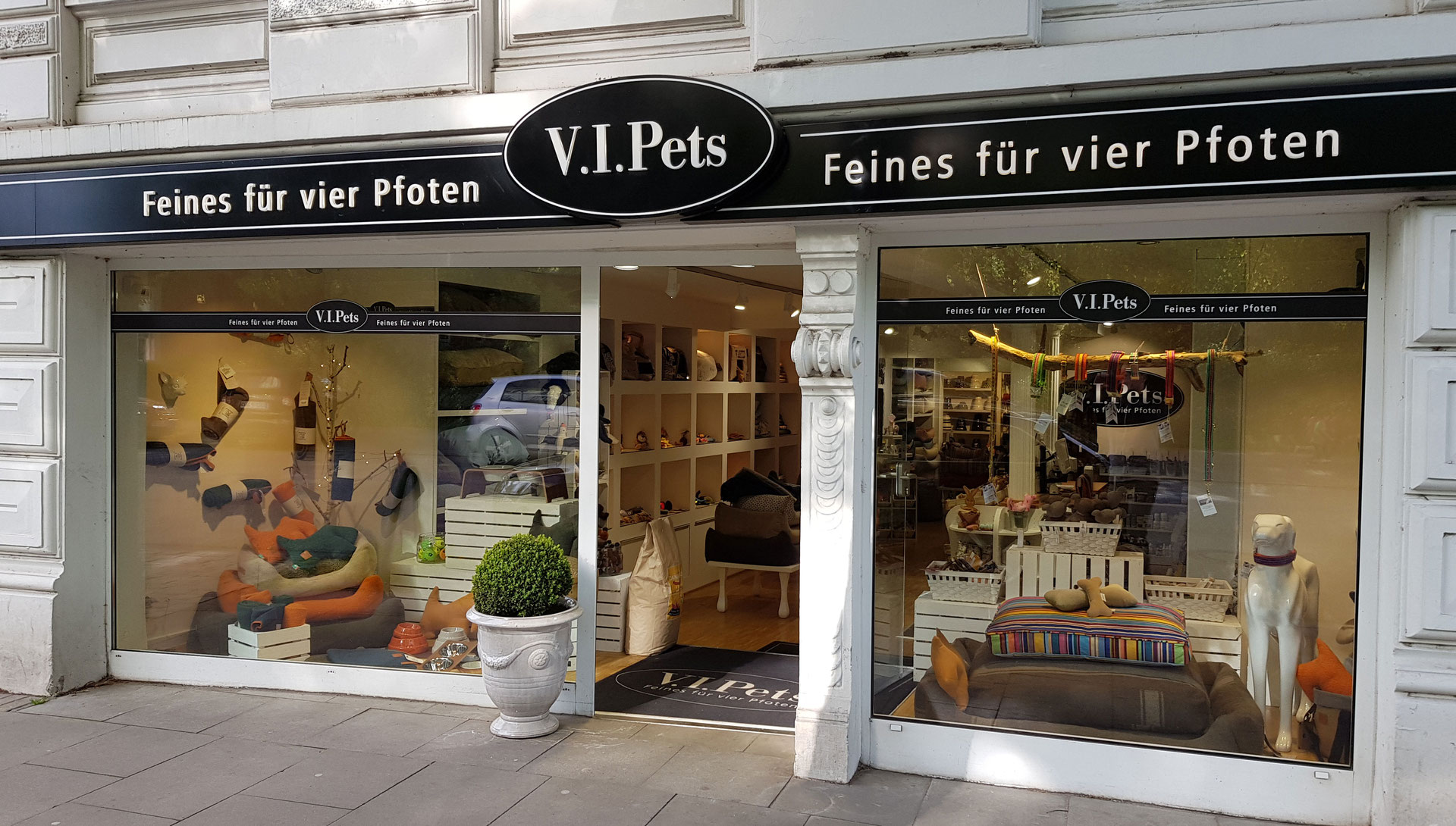 Die Hundeboutique | Feines für vier Pfoten - V.I.Pets Hamburg