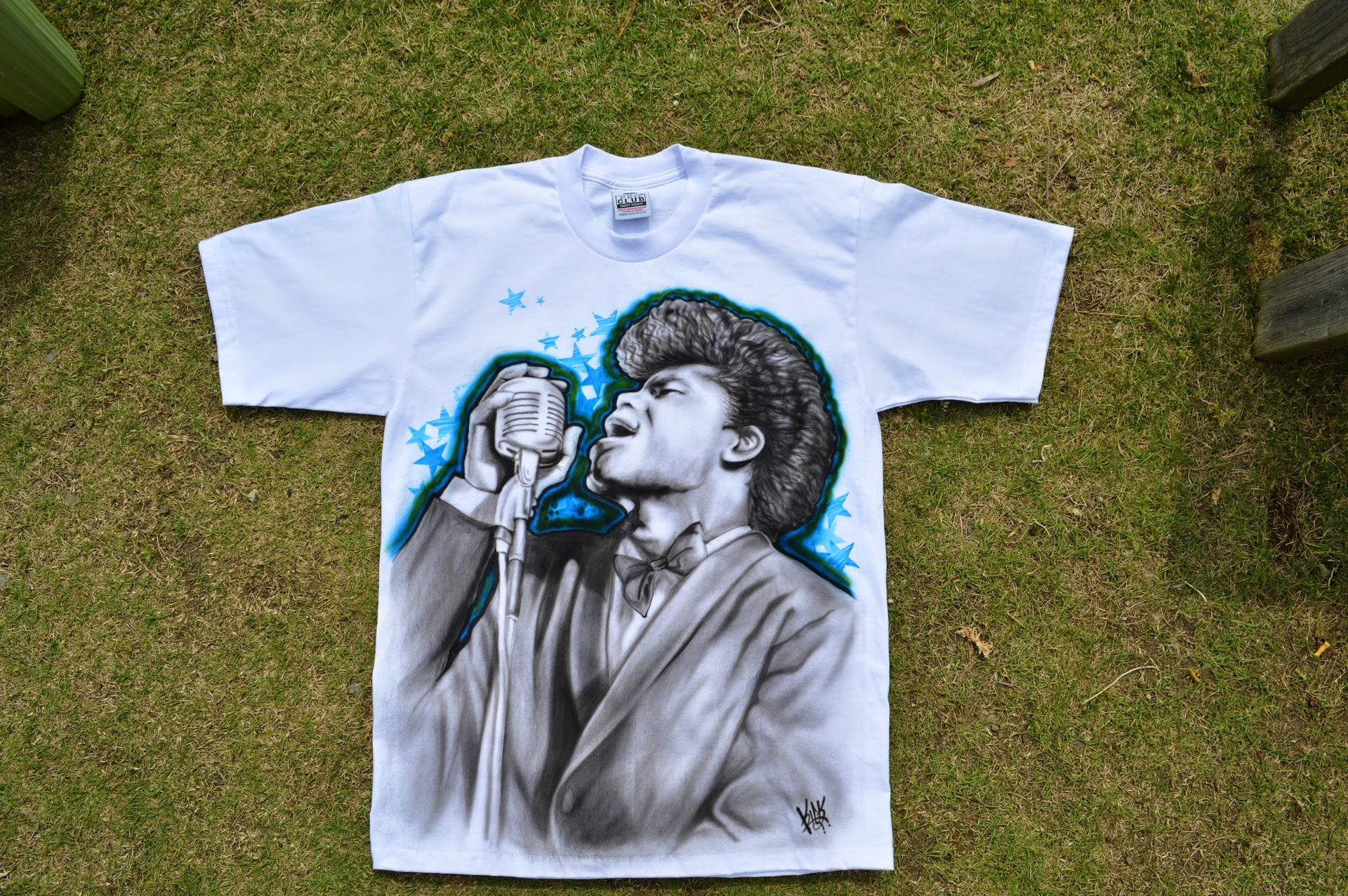 Tシャツ　ハンドペイント　エアーブラシ　& ミニカー　超レア 掃海艇みやじま[弁財天]Tシャツ