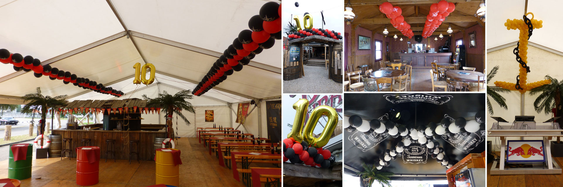 Ballondekorationen - Ballonerie Hinwil