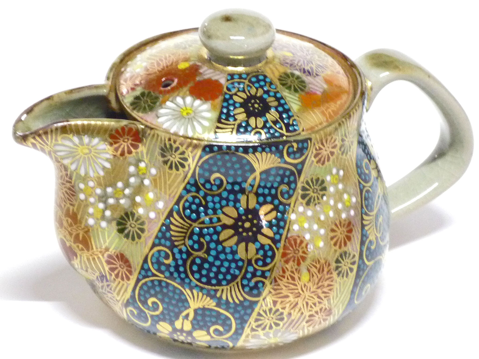 九谷焼 金花詰 急須 | loneoakpoint.com