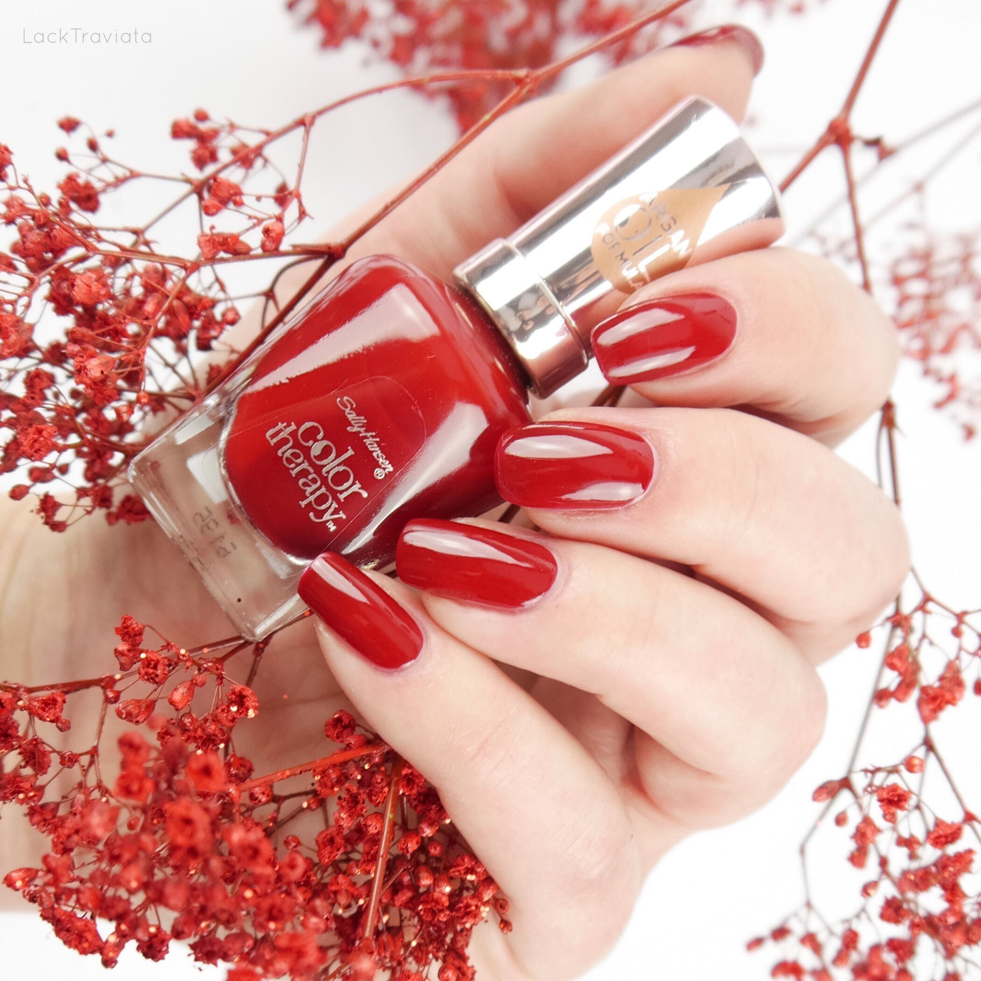 Sally hansen red top y to glow
