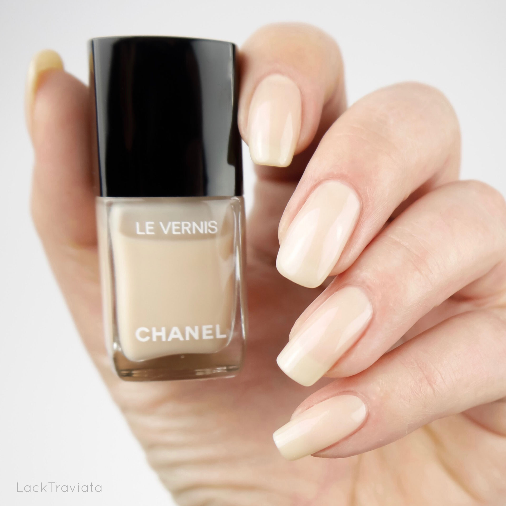 CHANEL • BLANC WHITE 548 • BLACK MÉTAMORPHOSIS • Coco Codes Collection -  LackTraviata - Nagellack-Liebe